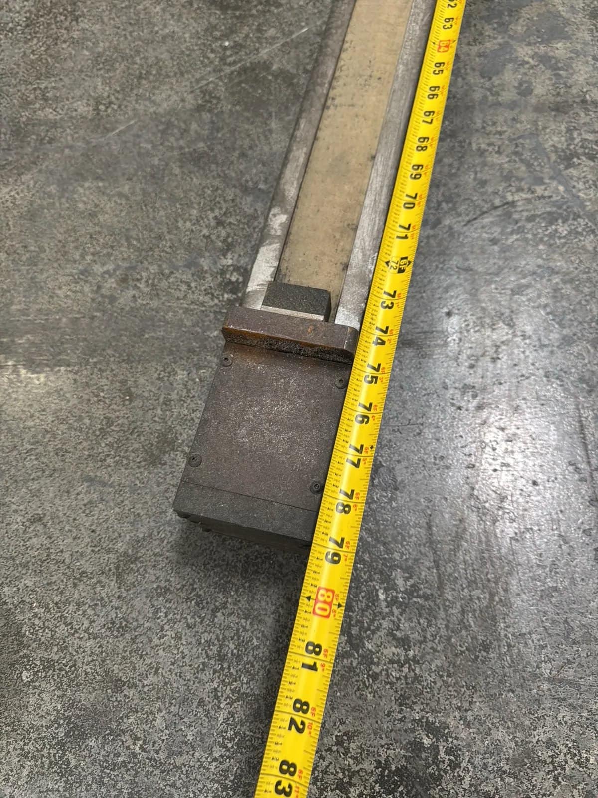 (3) Metal Pieces for Manufacturing Machinery: Actuator and Shafts, photo 7 of 7