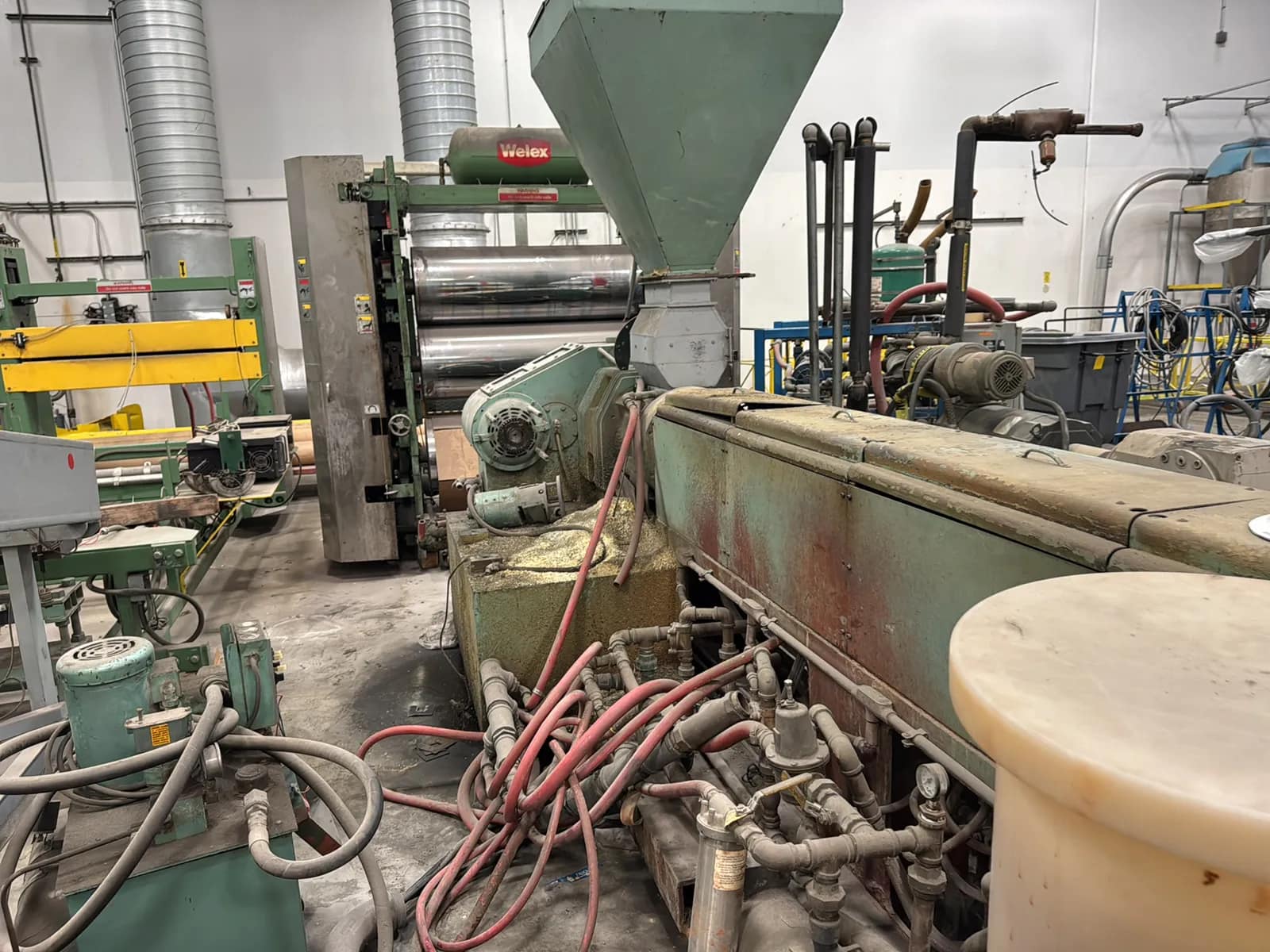 Gloucester Engineering Chrome Stack Sheet Extrusion Machine, photo 53 of 74