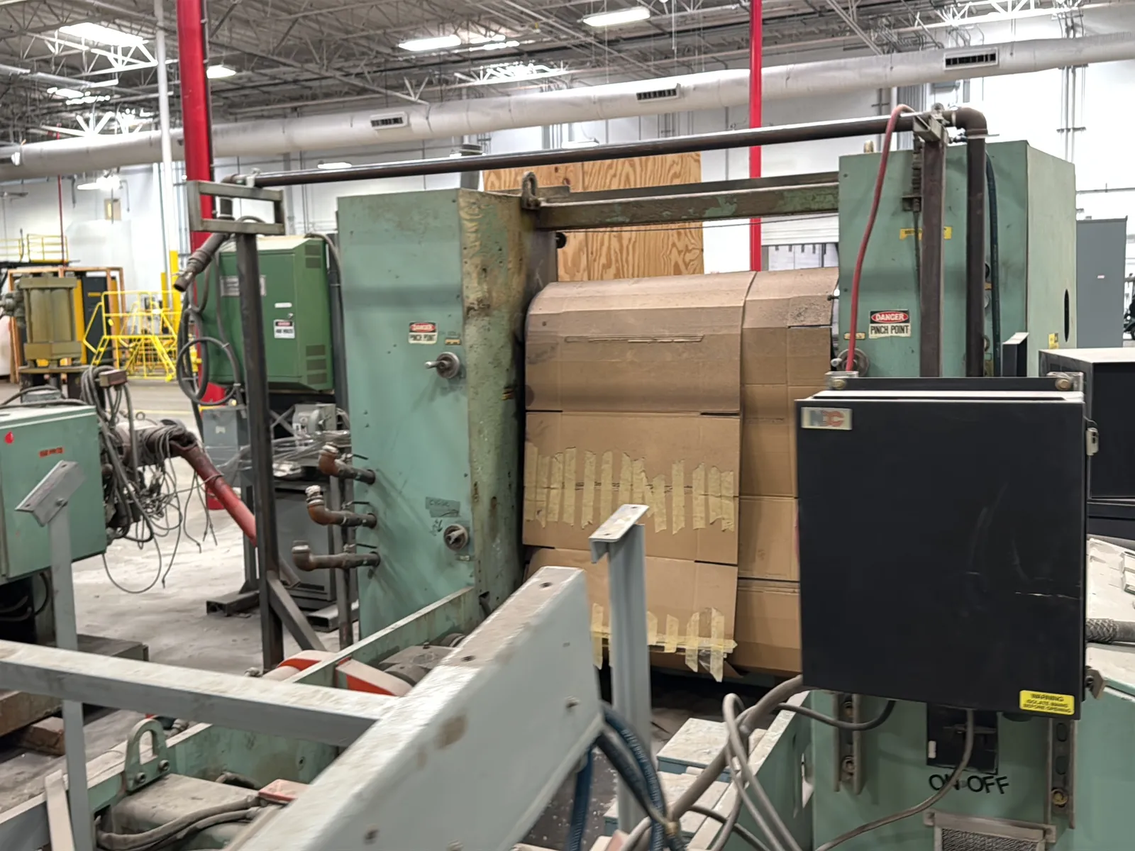 Gloucester Engineering Chrome Stack Sheet Extrusion Machine, photo 32 of 74