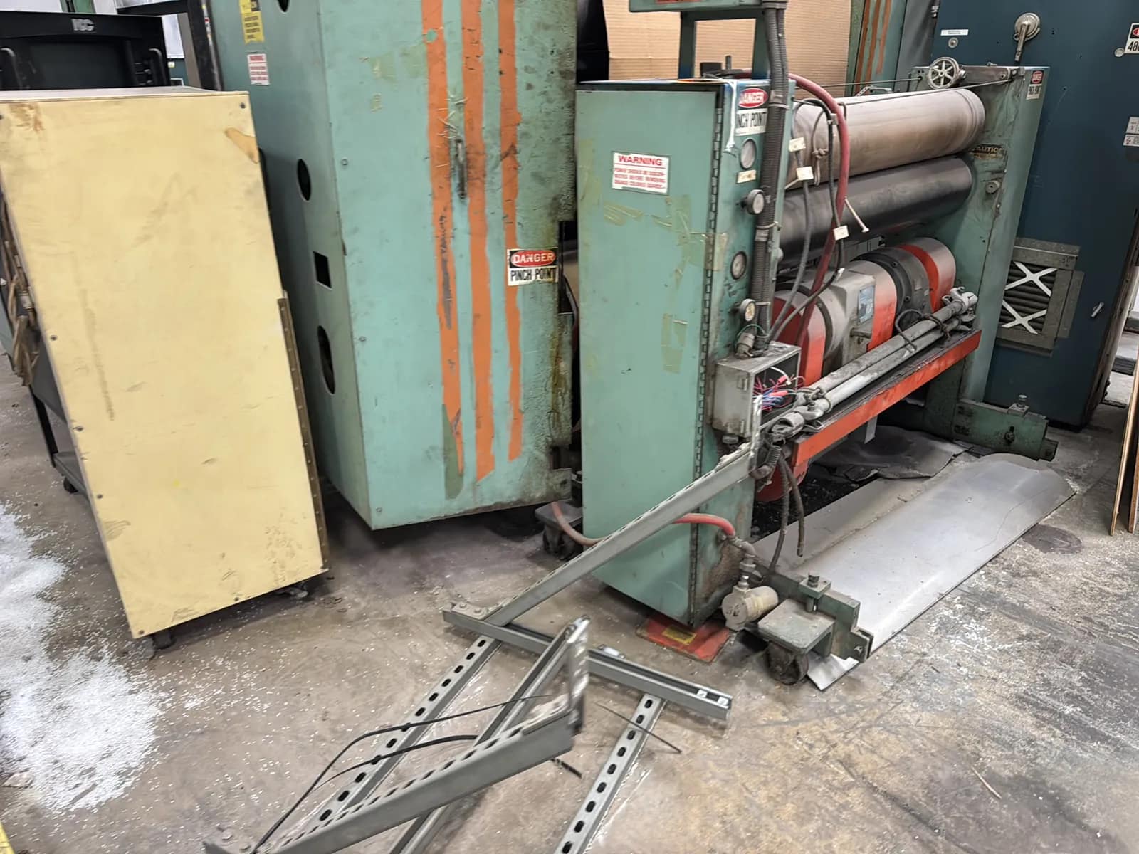 Gloucester Engineering Chrome Stack Sheet Extrusion Machine, photo 37 of 74