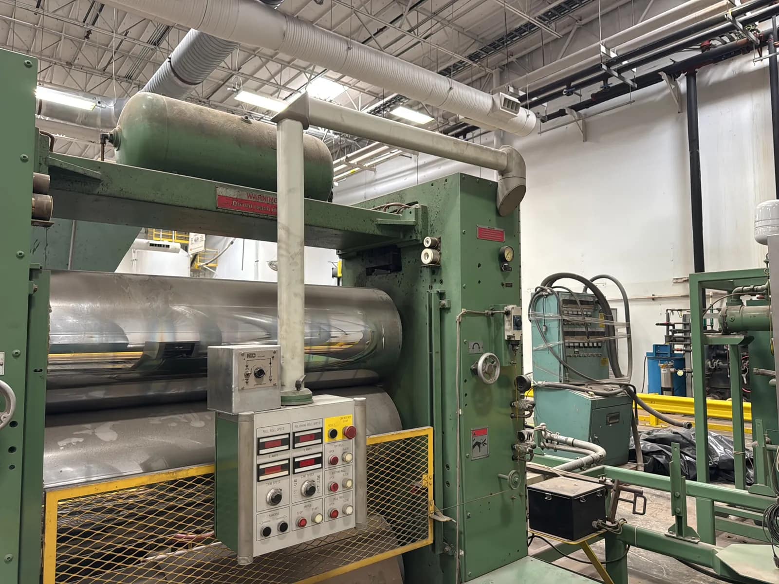 Gloucester Engineering Chrome Stack Sheet Extrusion Machine, photo 10 of 74