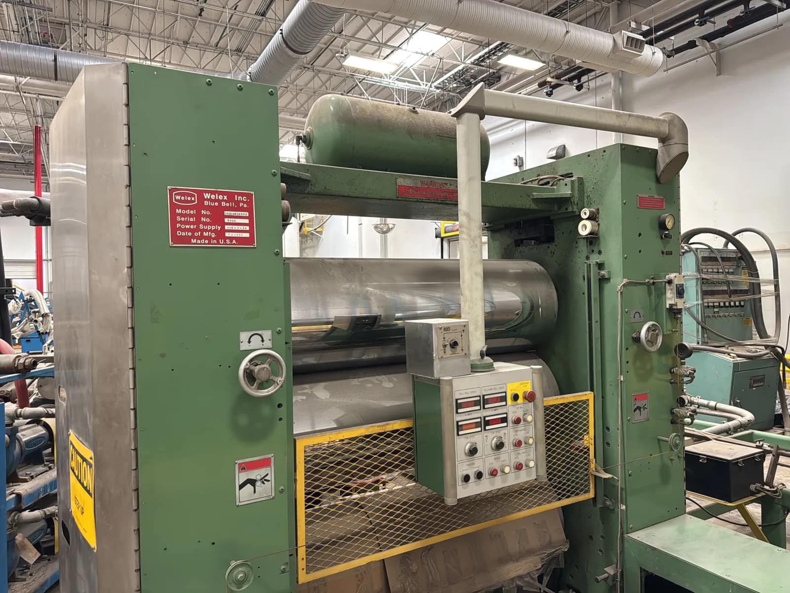 Gloucester Engineering Chrome Stack Sheet Extrusion Machine, photo 7 of 74