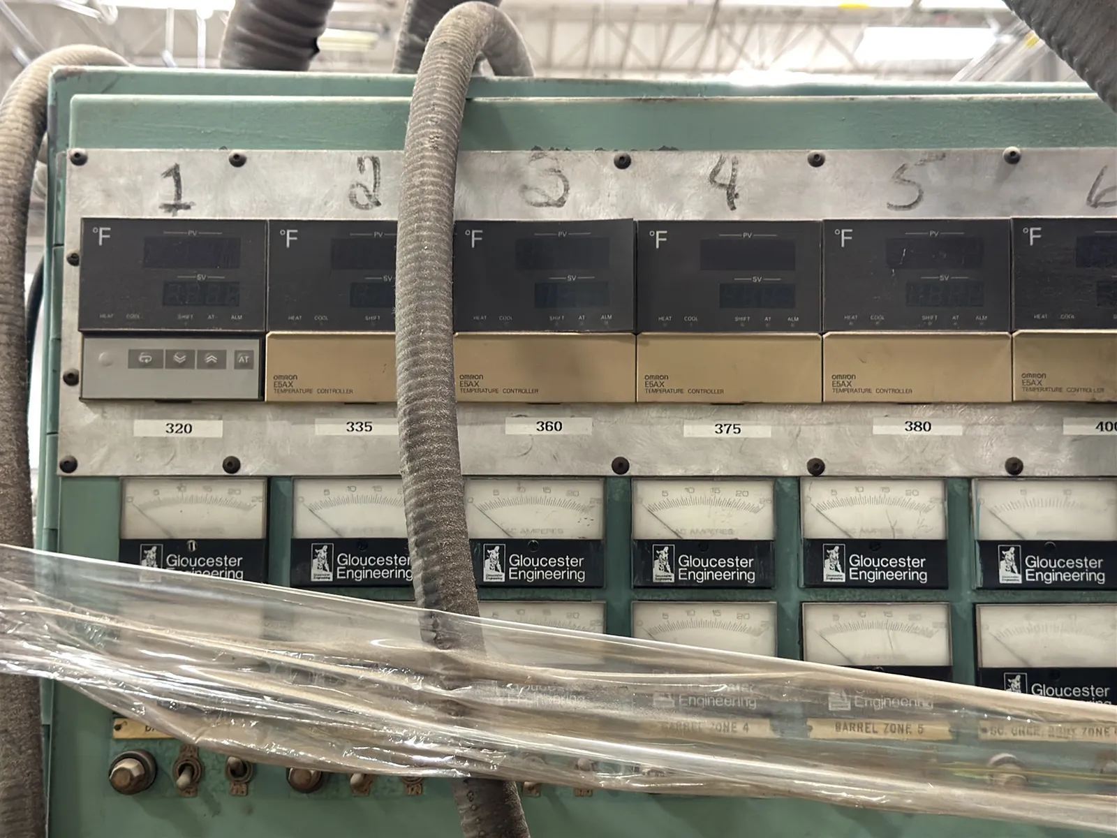 Gloucester Engineering Chrome Stack Sheet Extrusion Machine, photo 27 of 74