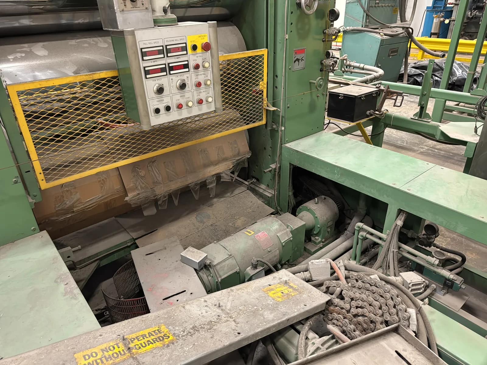 Gloucester Engineering Chrome Stack Sheet Extrusion Machine, photo 11 of 74