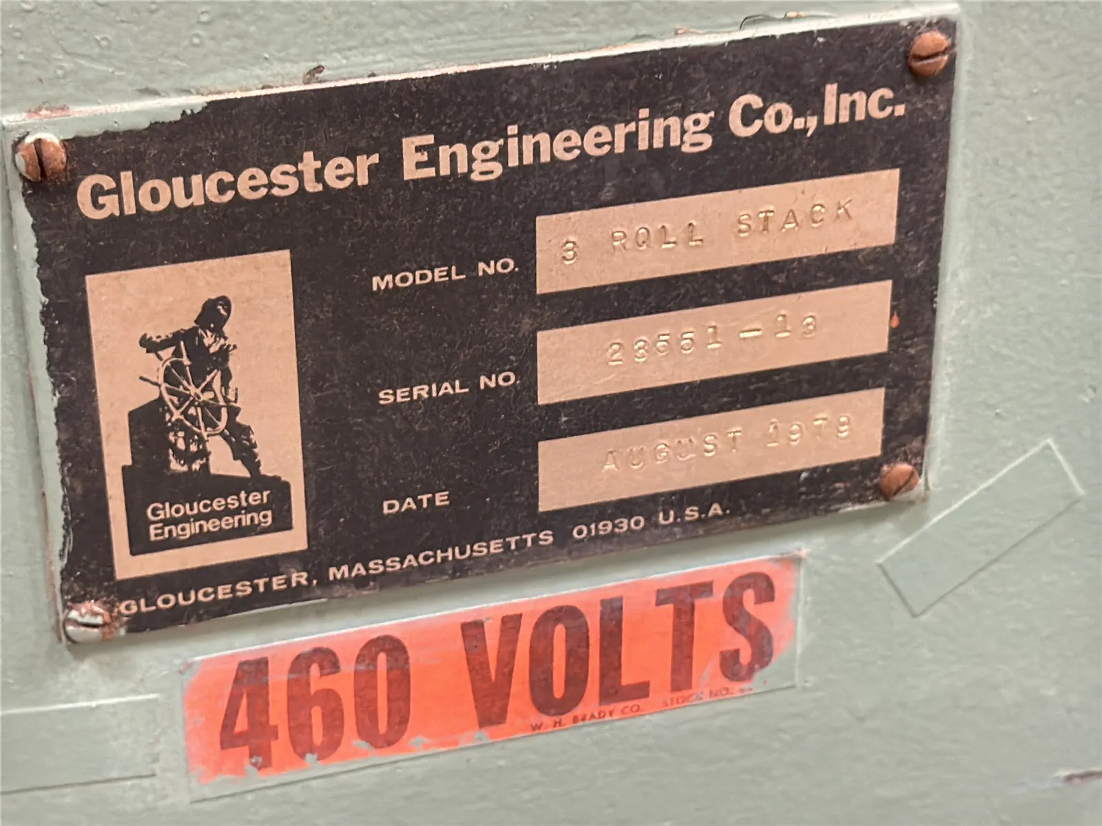 Gloucester Engineering Chrome Stack Sheet Extrusion Machine, photo 35 of 74