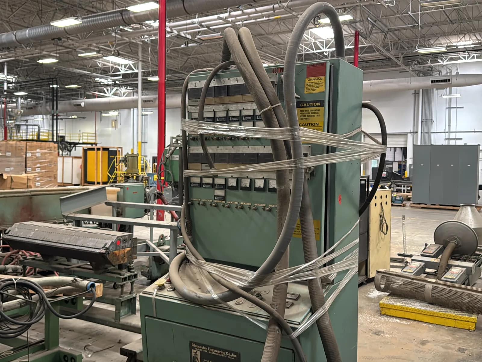 Gloucester Engineering Chrome Stack Sheet Extrusion Machine, photo 22 of 74
