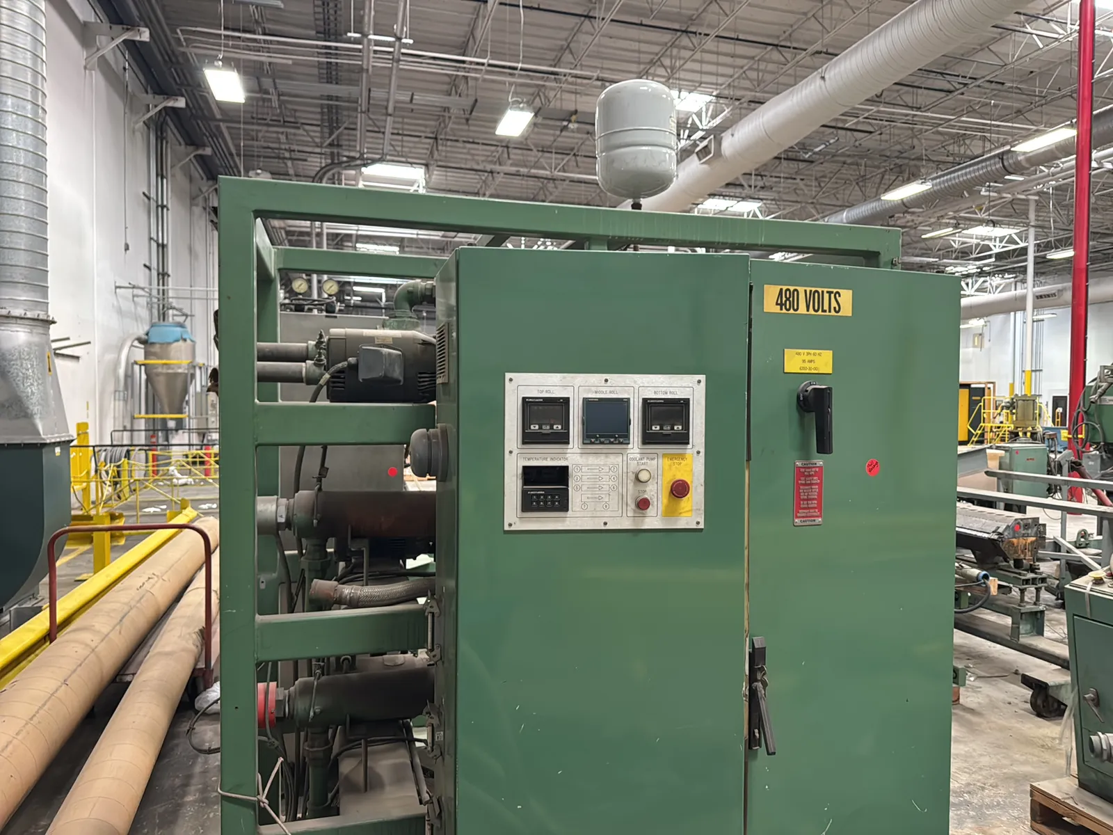 Gloucester Engineering Chrome Stack Sheet Extrusion Machine, photo 19 of 74