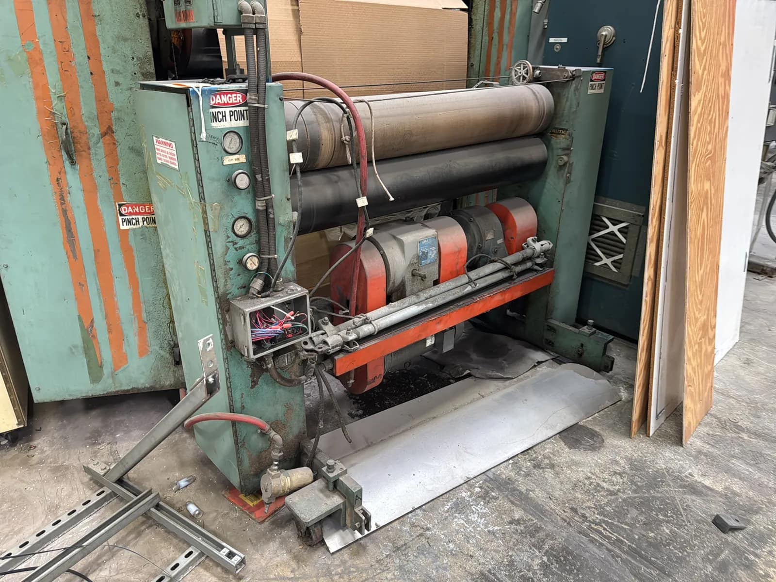 Gloucester Engineering Chrome Stack Sheet Extrusion Machine, photo 38 of 74