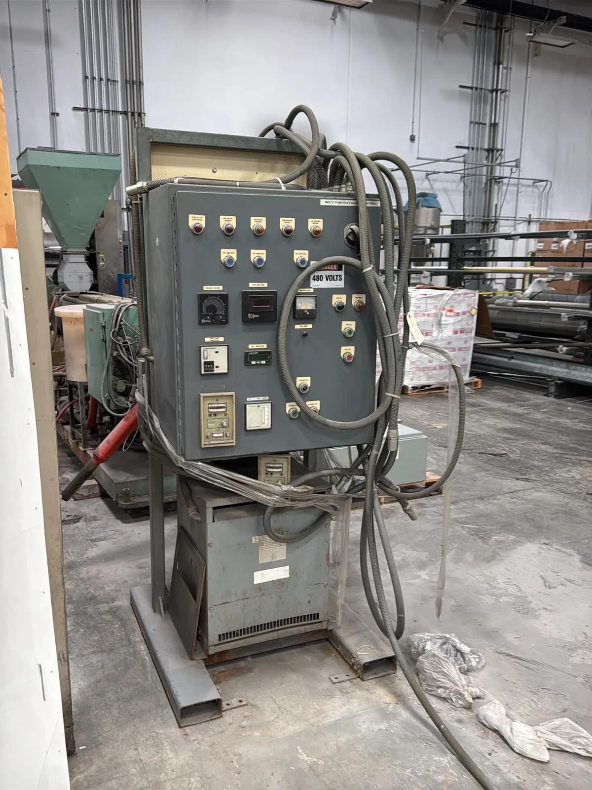 Gloucester Engineering Chrome Stack Sheet Extrusion Machine, photo 3 of 74
