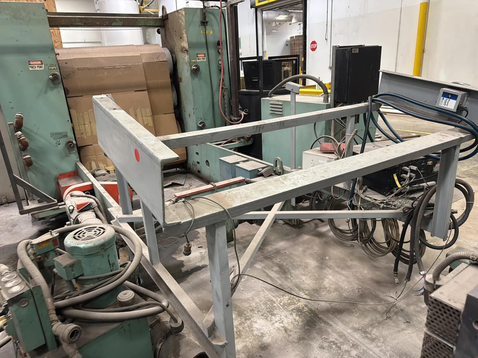 Gloucester Engineering Chrome Stack Sheet Extrusion Machine, photo 69 of 74