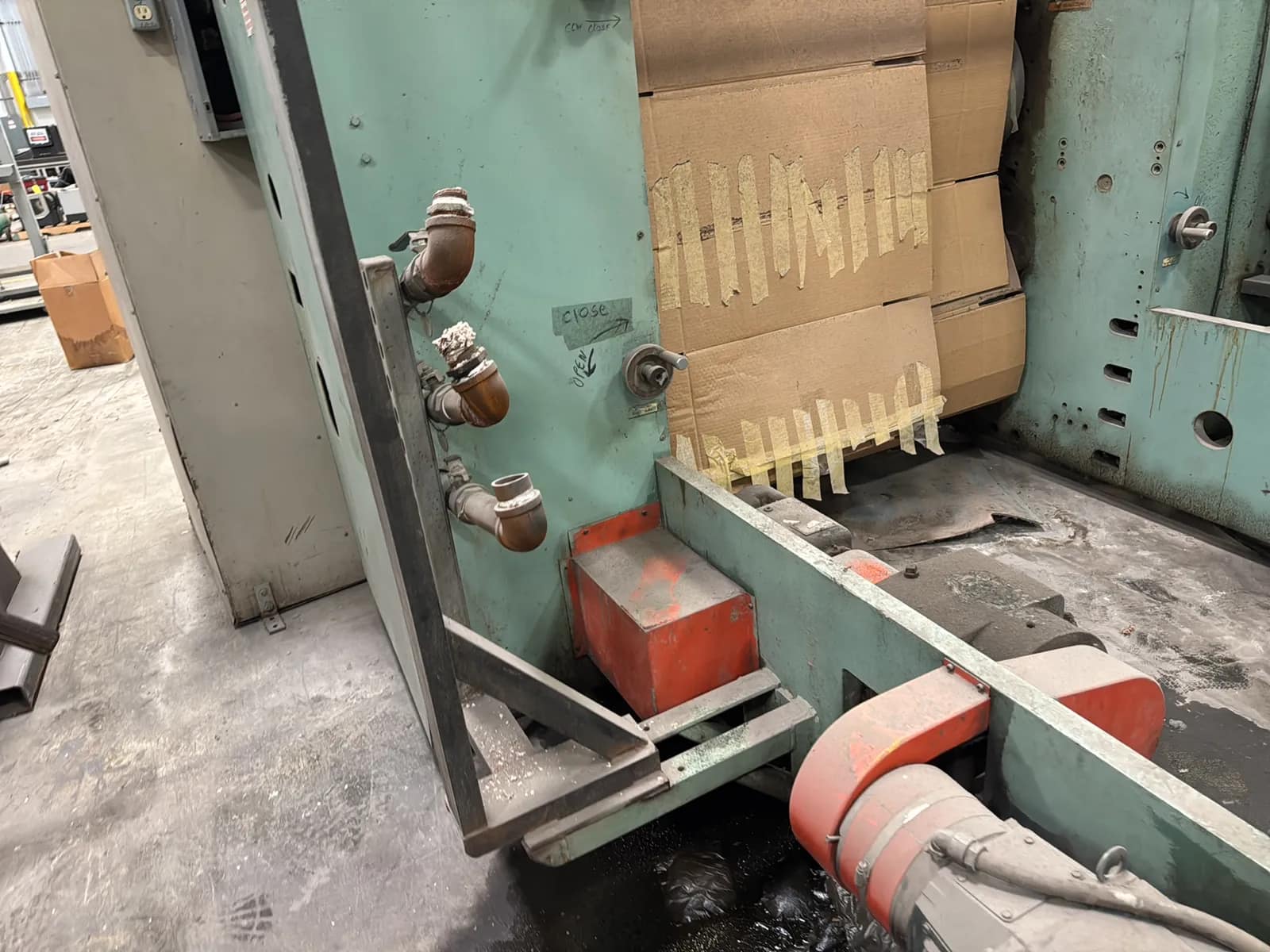 Gloucester Engineering Chrome Stack Sheet Extrusion Machine, photo 72 of 74