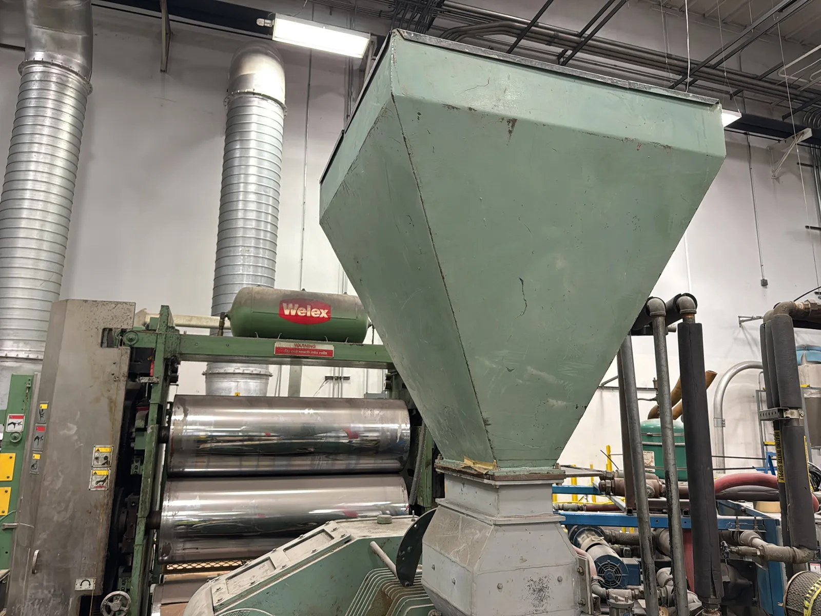 Gloucester Engineering Chrome Stack Sheet Extrusion Machine, photo 58 of 74