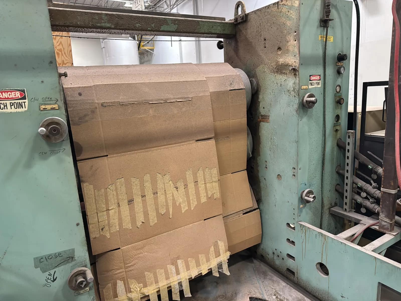 Gloucester Engineering Chrome Stack Sheet Extrusion Machine, photo 73 of 74