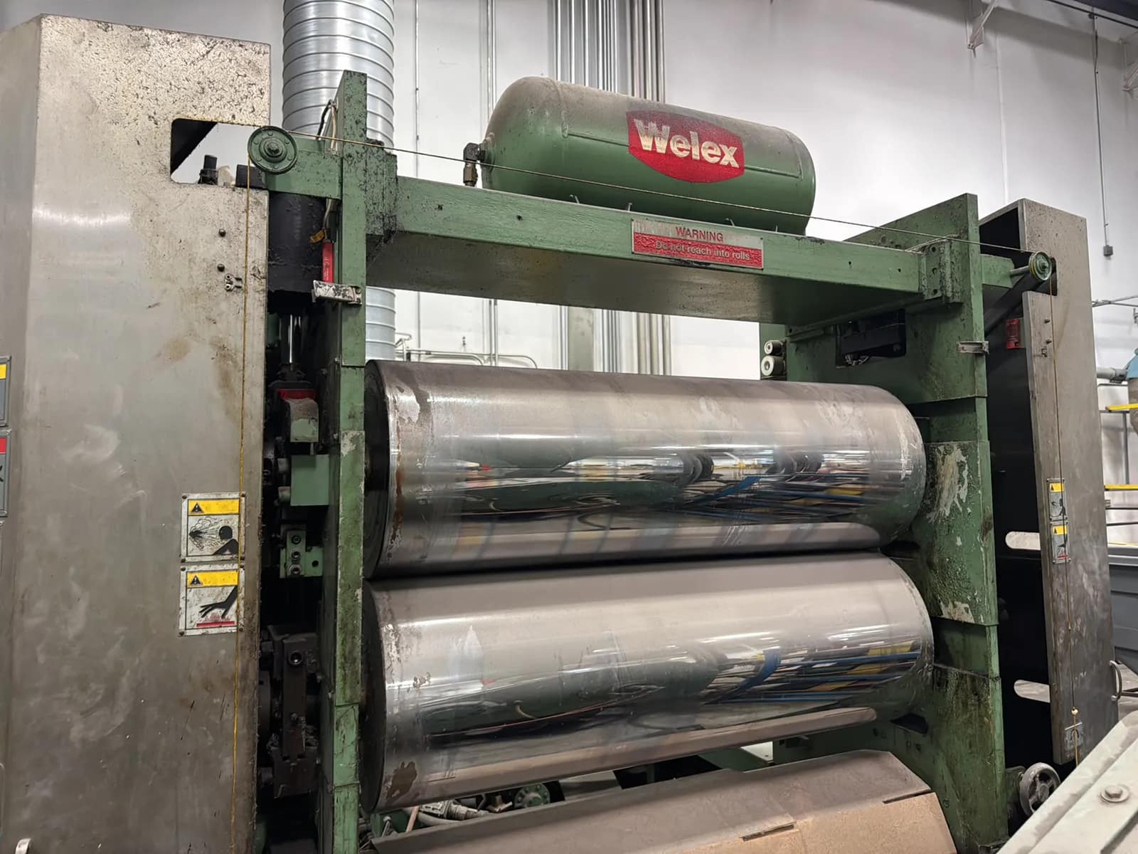 Gloucester Engineering Chrome Stack Sheet Extrusion Machine, photo 59 of 74