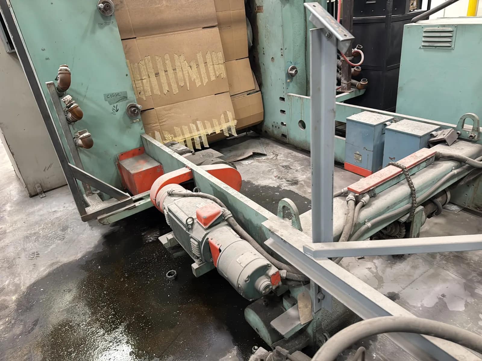 Gloucester Engineering Chrome Stack Sheet Extrusion Machine, photo 71 of 74