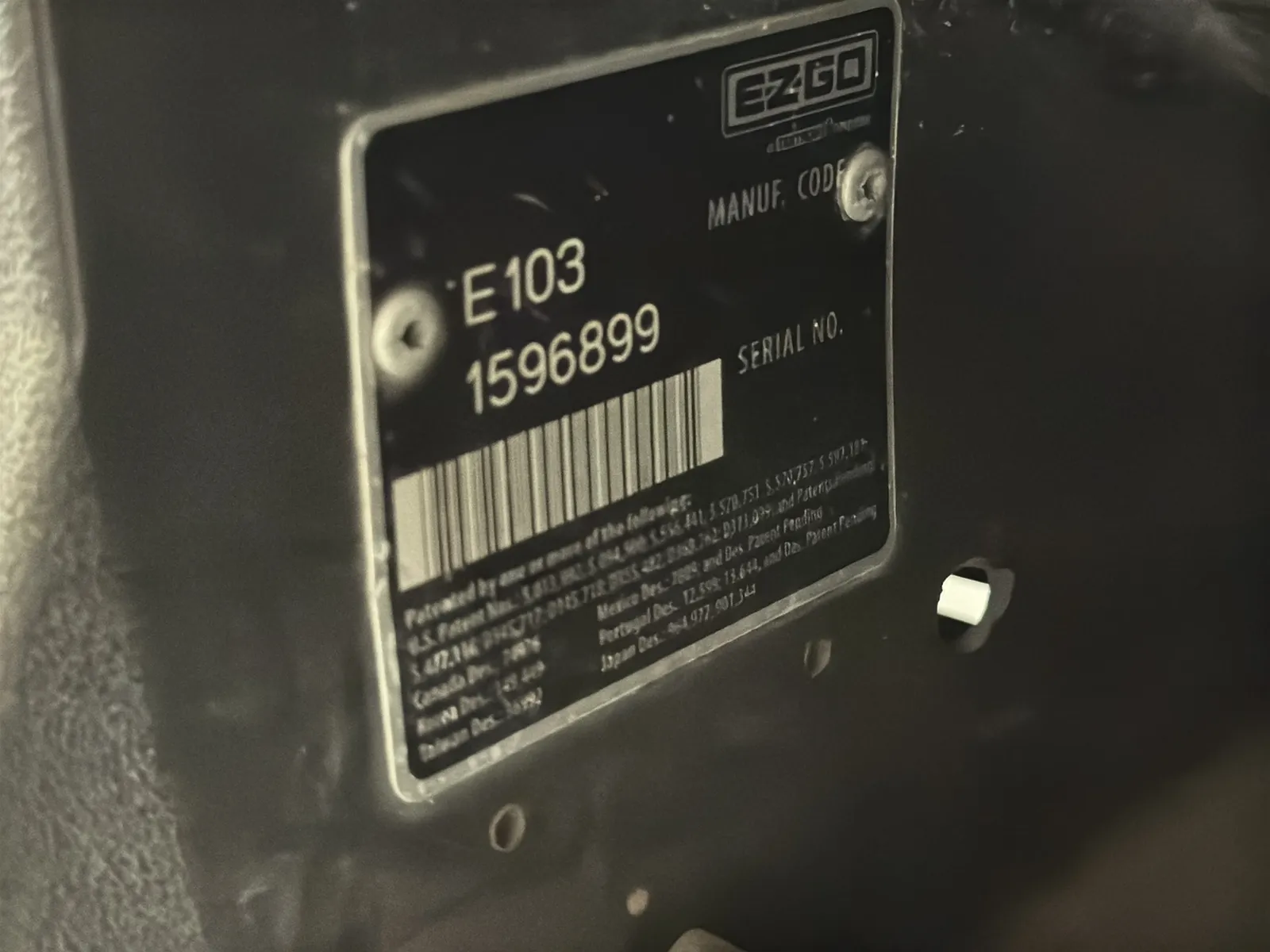 E-Z-Go TXT Electric Golf Cart, photo 9 of 27