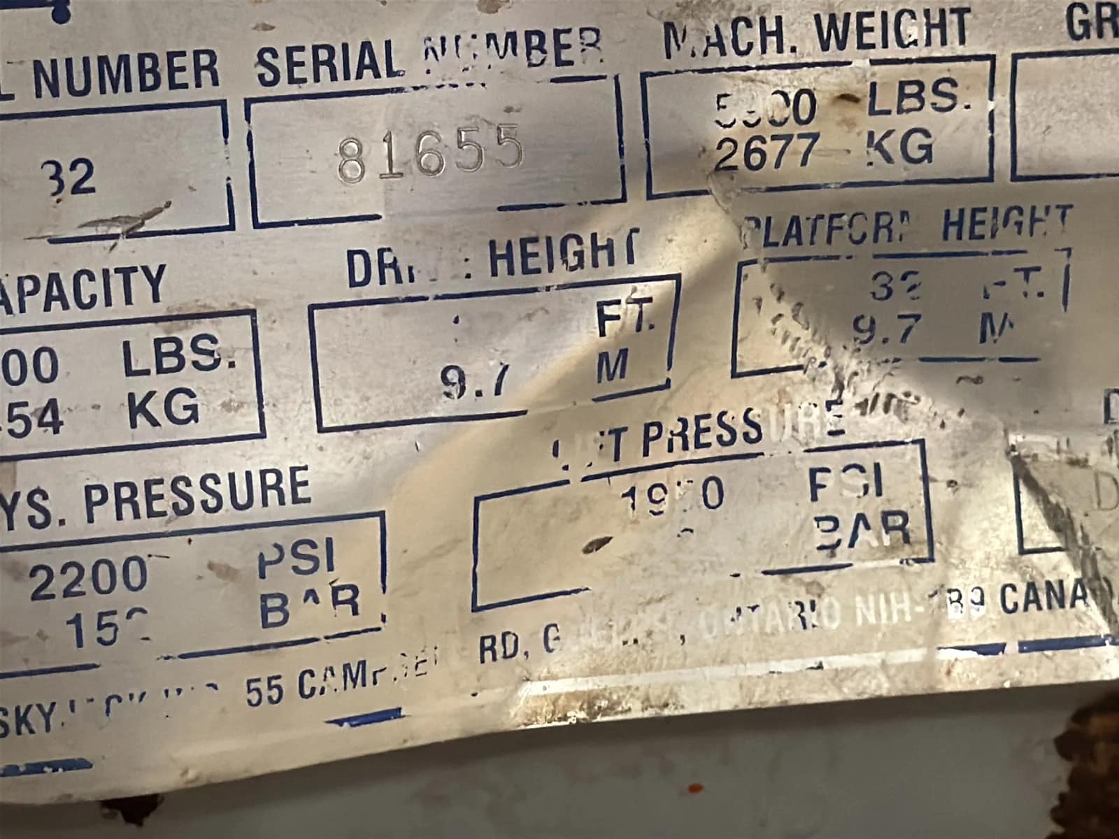 SkyJack SJIII6832 Electric Scissor Lift (Not Running), photo 32 of 52