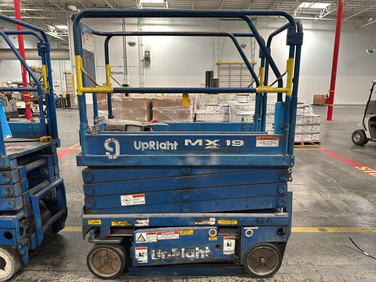 Upright MX19 Electric Scissor Lift (Not Running), photo 6 of 14