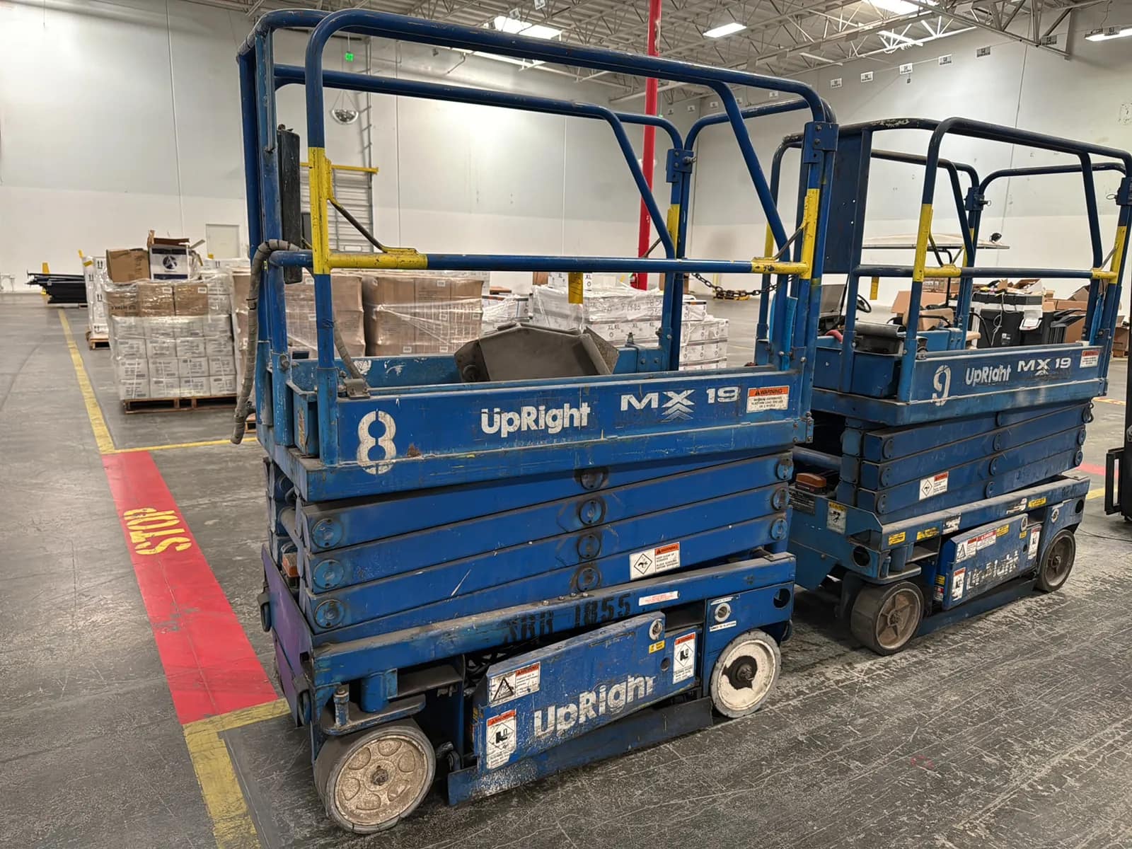 Upright MX19 Electric Scissor Lift (Not Running), photo 2 of 13