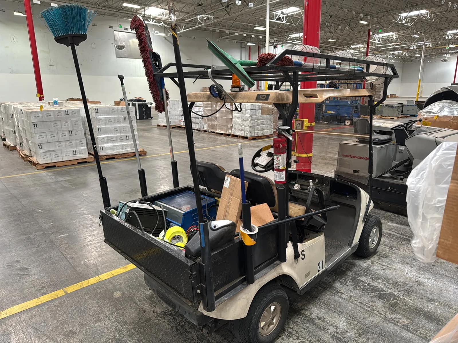 EZ-GO Textron Golf Cart With Charger (Not Running), photo 5 of 17