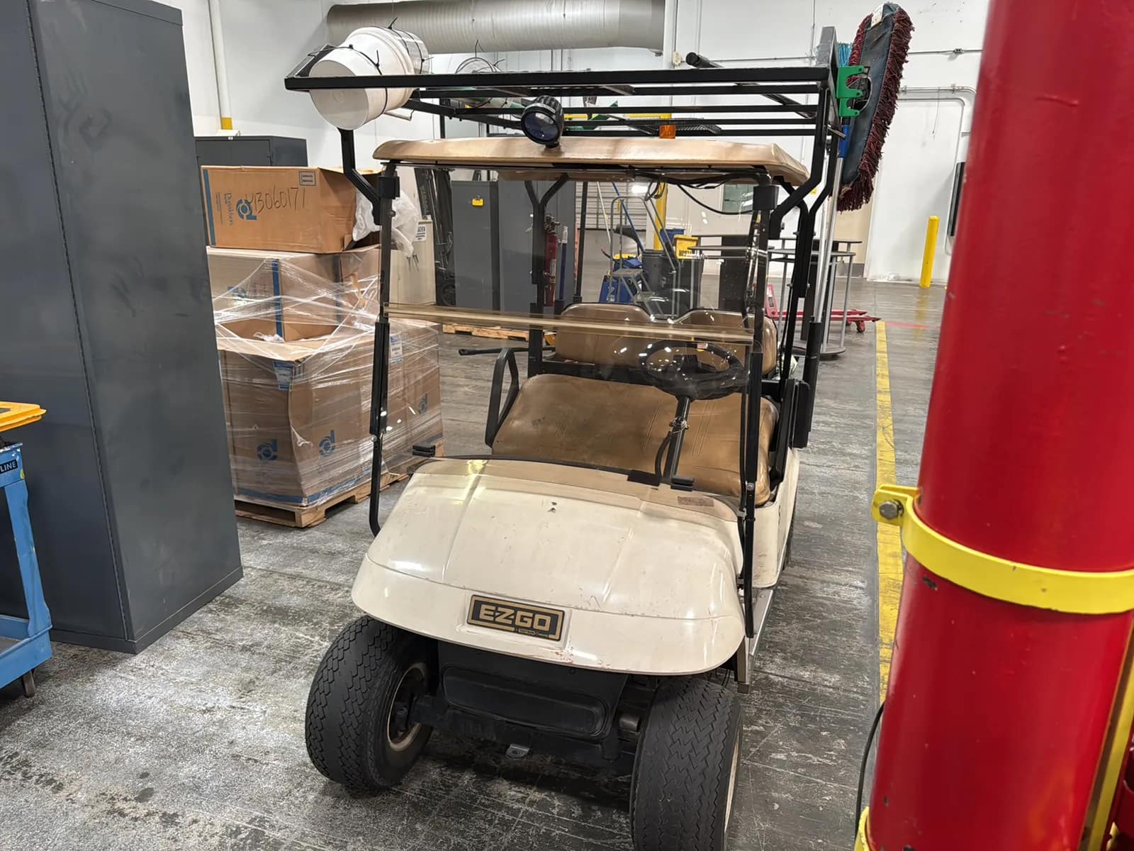 EZ-GO Textron Golf Cart With Charger (Not Running), photo 3 of 17