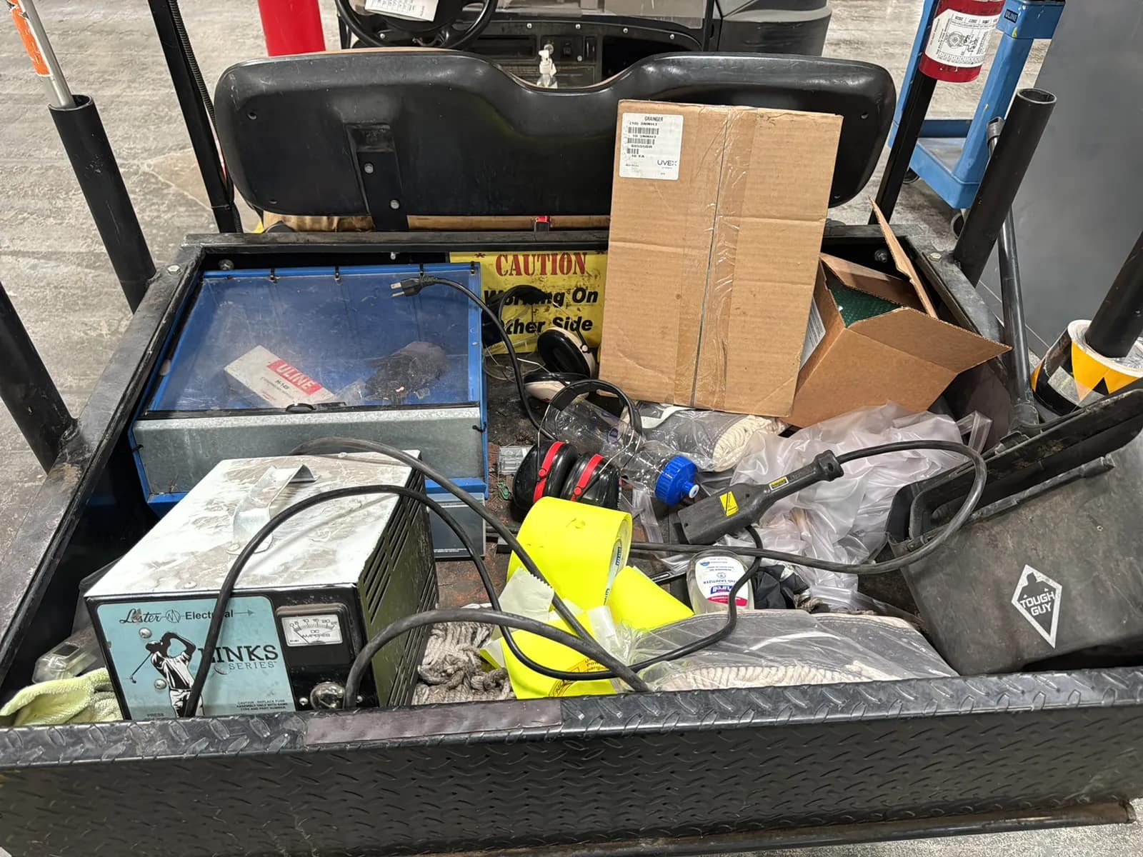 EZ-GO Textron Golf Cart With Charger (Not Running), photo 8 of 17