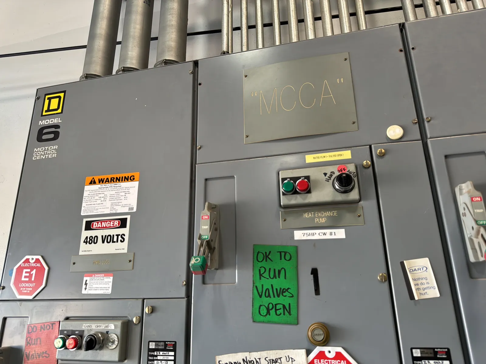 D Model 6 Motor Control Multi Unit Control Panel, photo 8 of 17