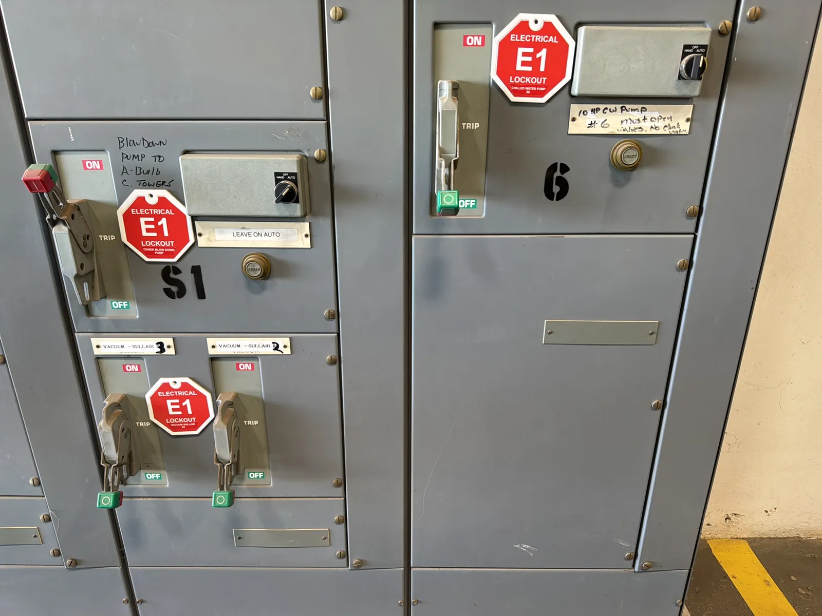 D Model 6 Motor Control Multi Unit Control Panel, photo 4 of 17