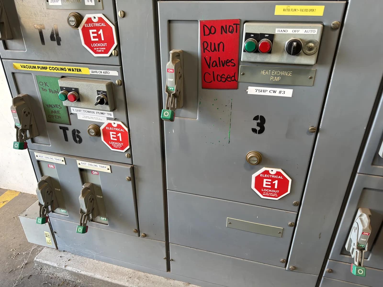 D Model 6 Motor Control Multi Unit Control Panel, photo 11 of 17