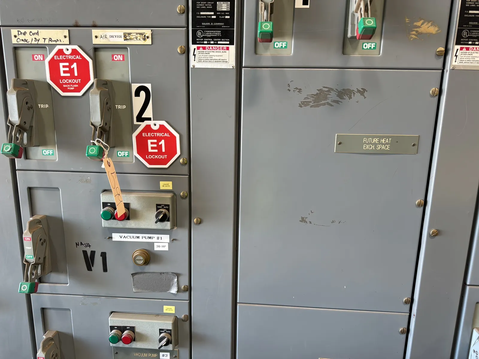 D Model 6 Motor Control Multi Unit Control Panel, photo 6 of 17