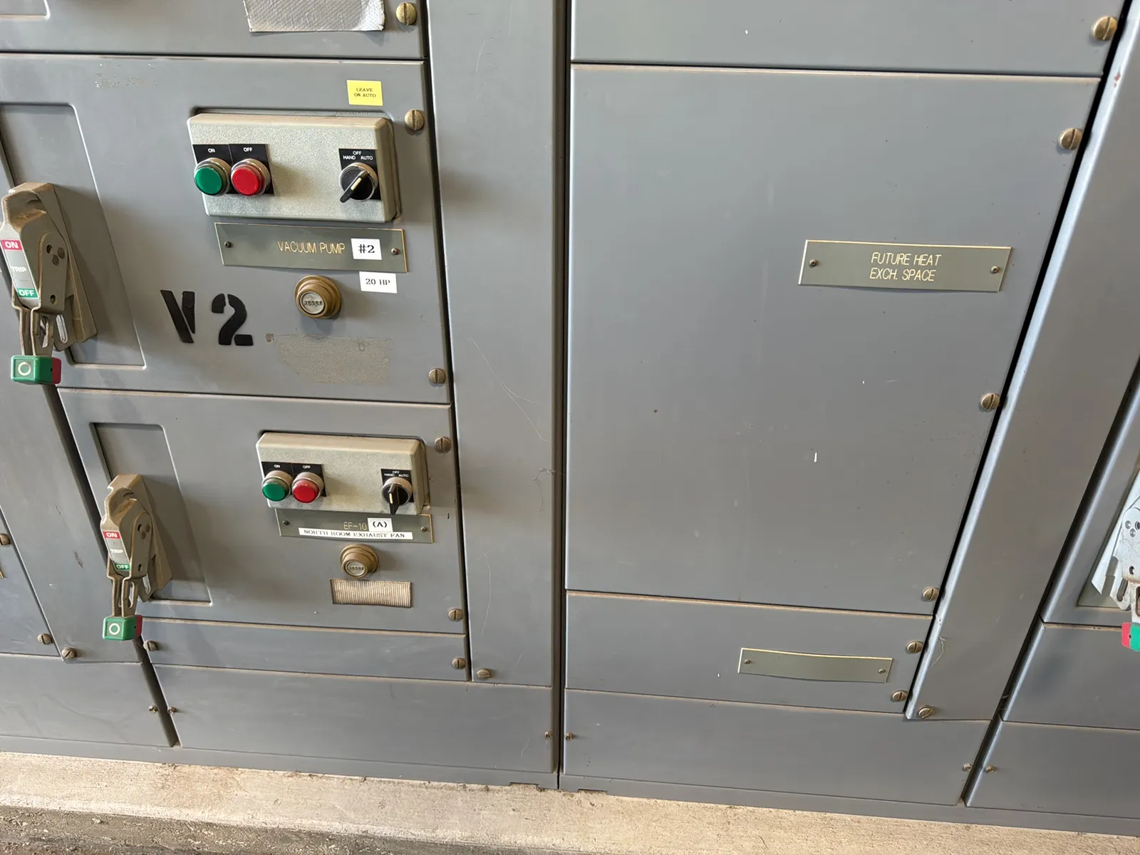 D Model 6 Motor Control Multi Unit Control Panel, photo 7 of 17