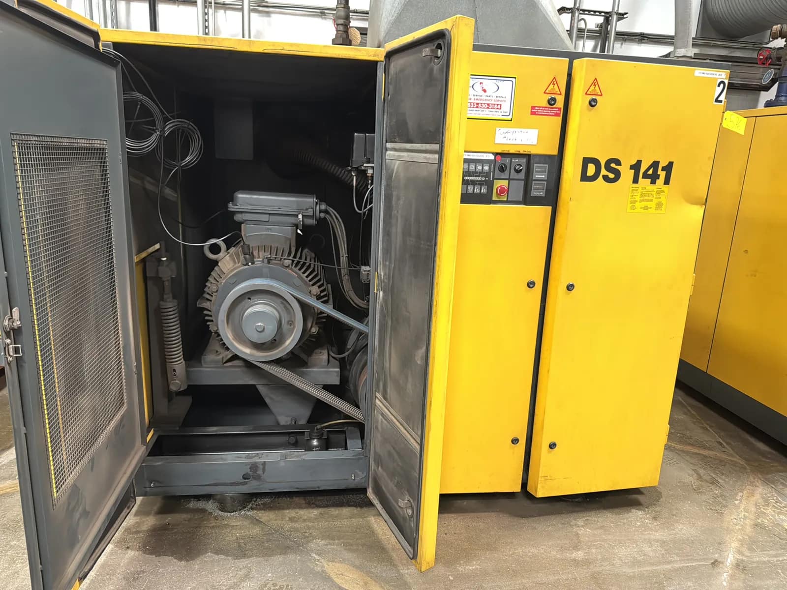 Kaeser Air Compressor Model DS141, photo 7 of 16