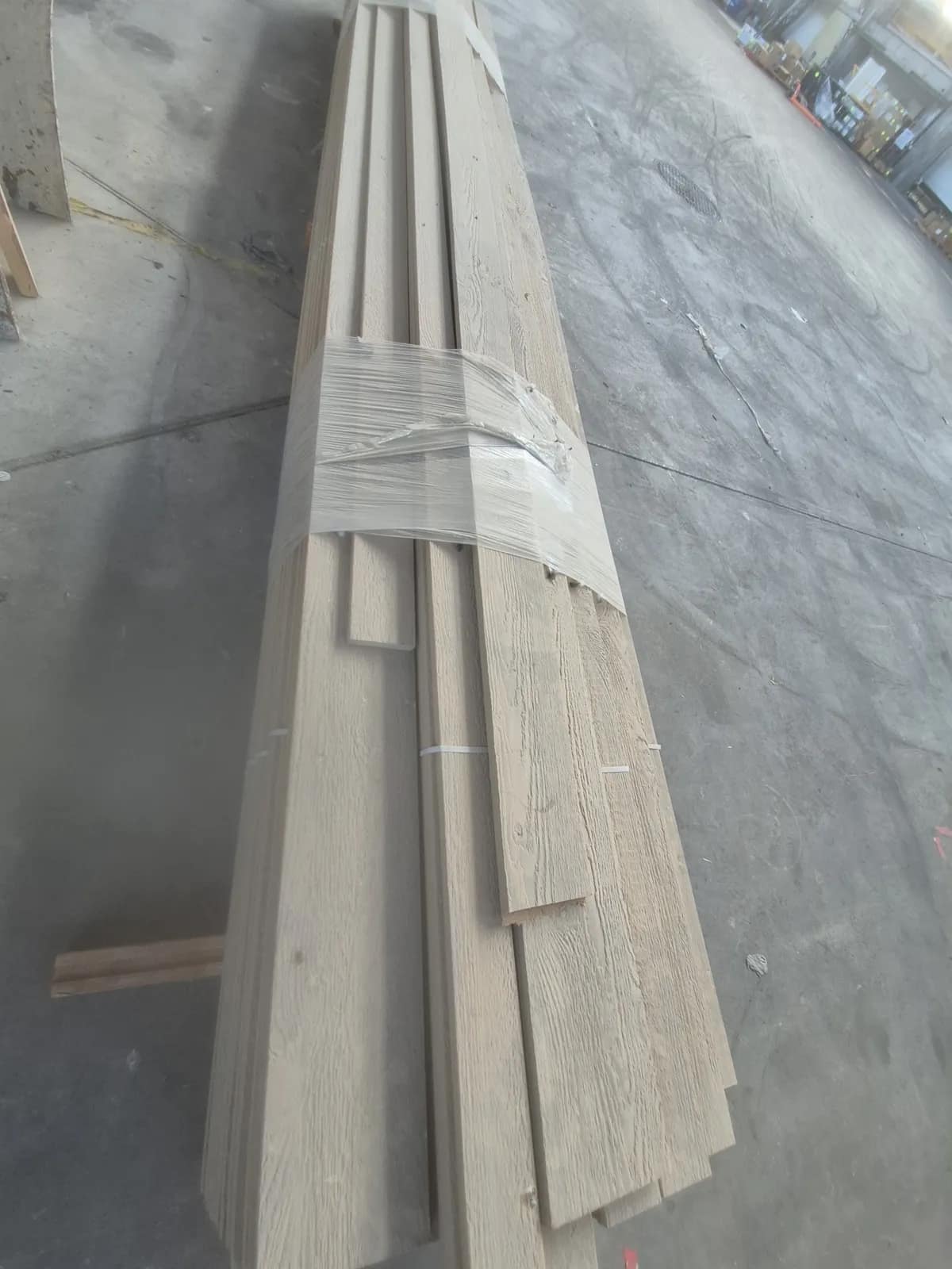 (1) Bundle, TruWood Trim, Mostly 4" Pieces, photo 3 of 4