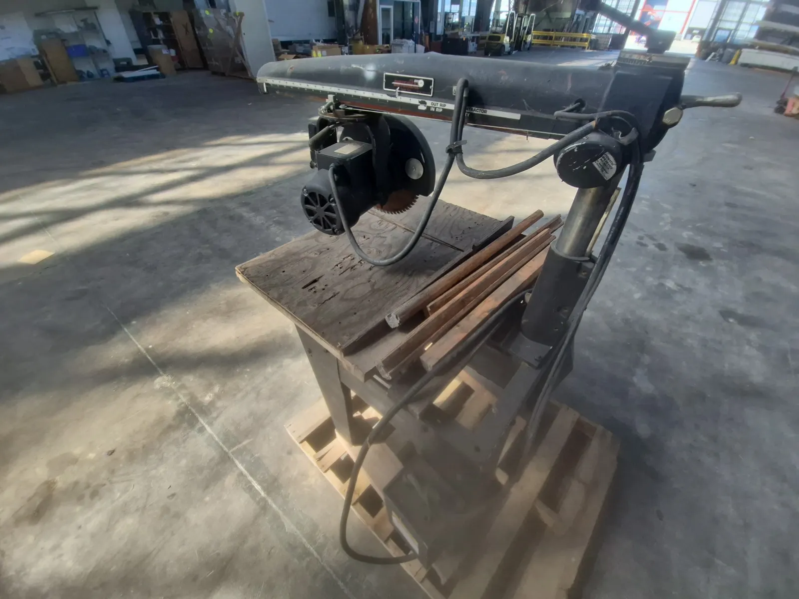 (1) Radial Arm Saw, The Original Saw Co, photo 2 of 5