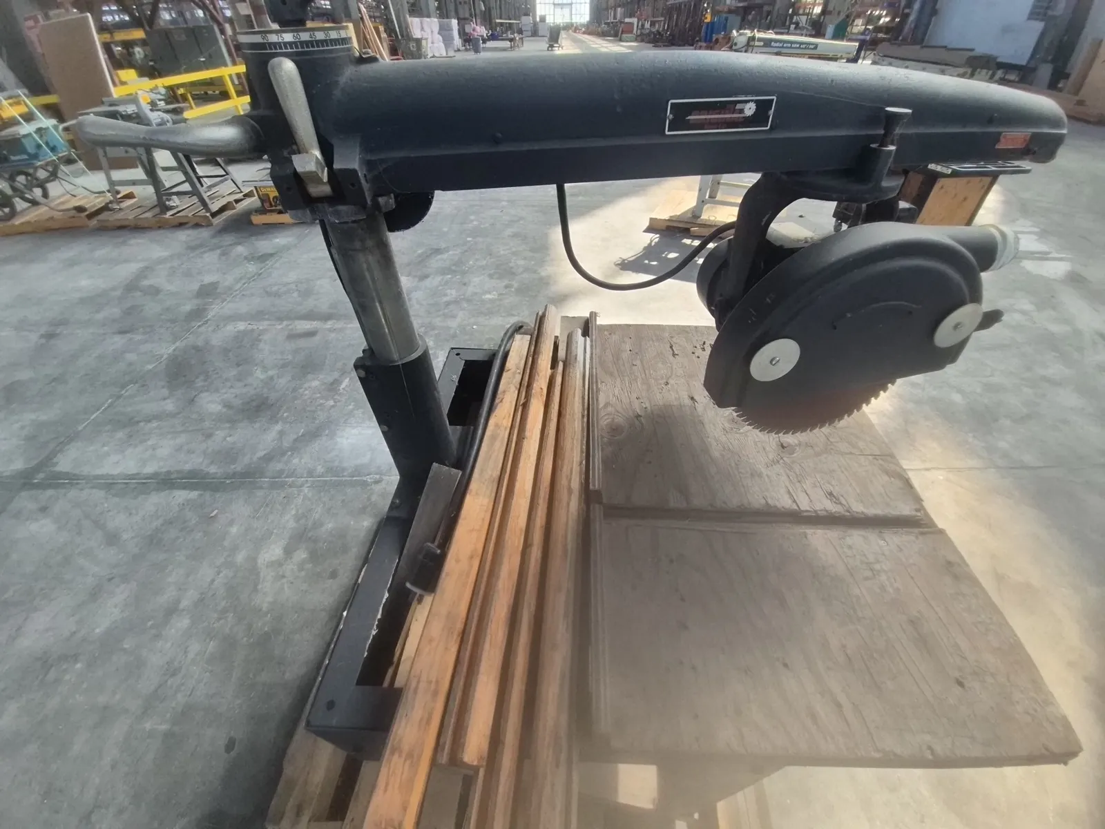 (1) Radial Arm Saw, The Original Saw Co, photo 3 of 5