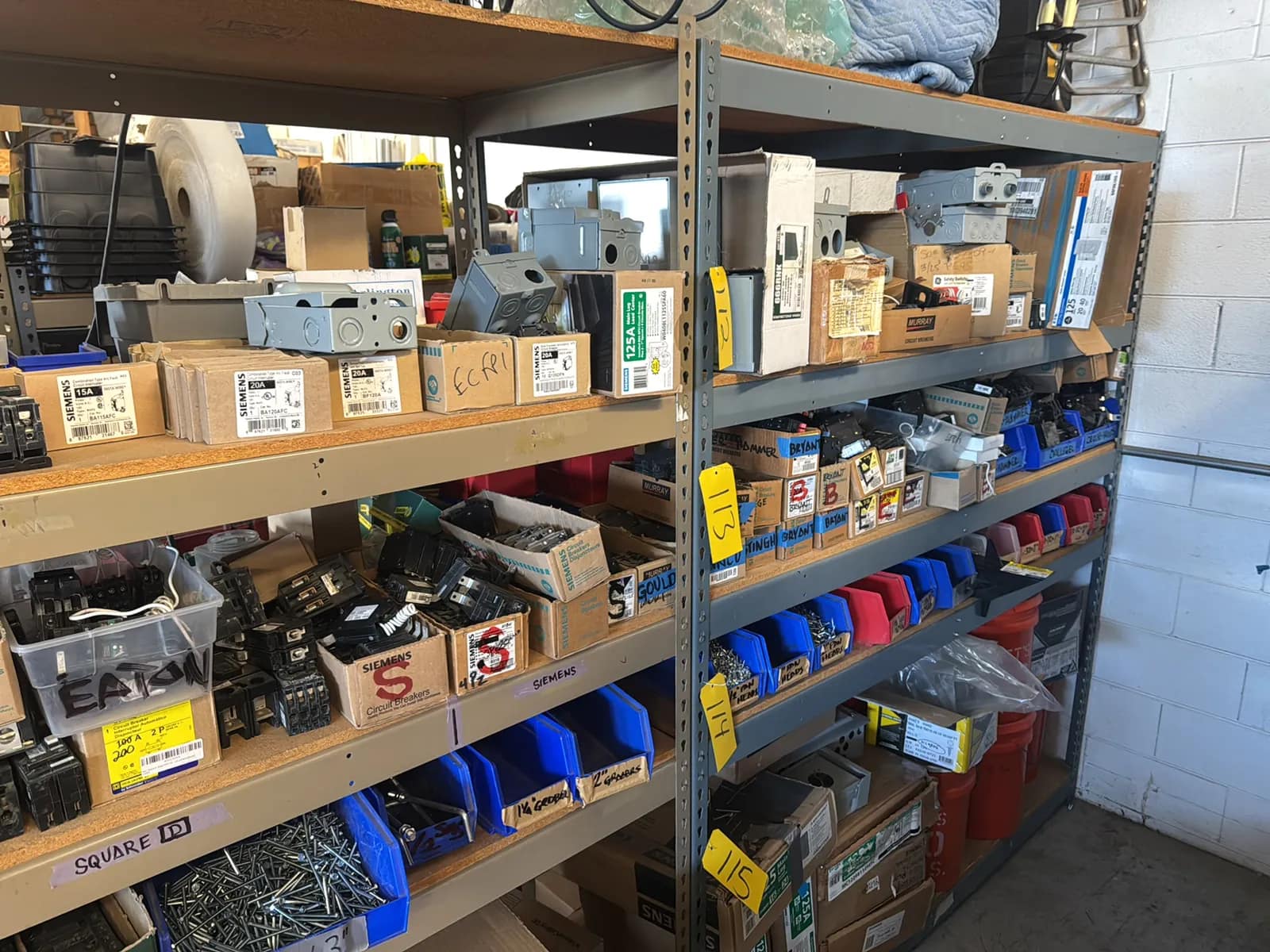 (3) Adjustable Metal Shelving Units (Contents Not Included), photo 7 of 8