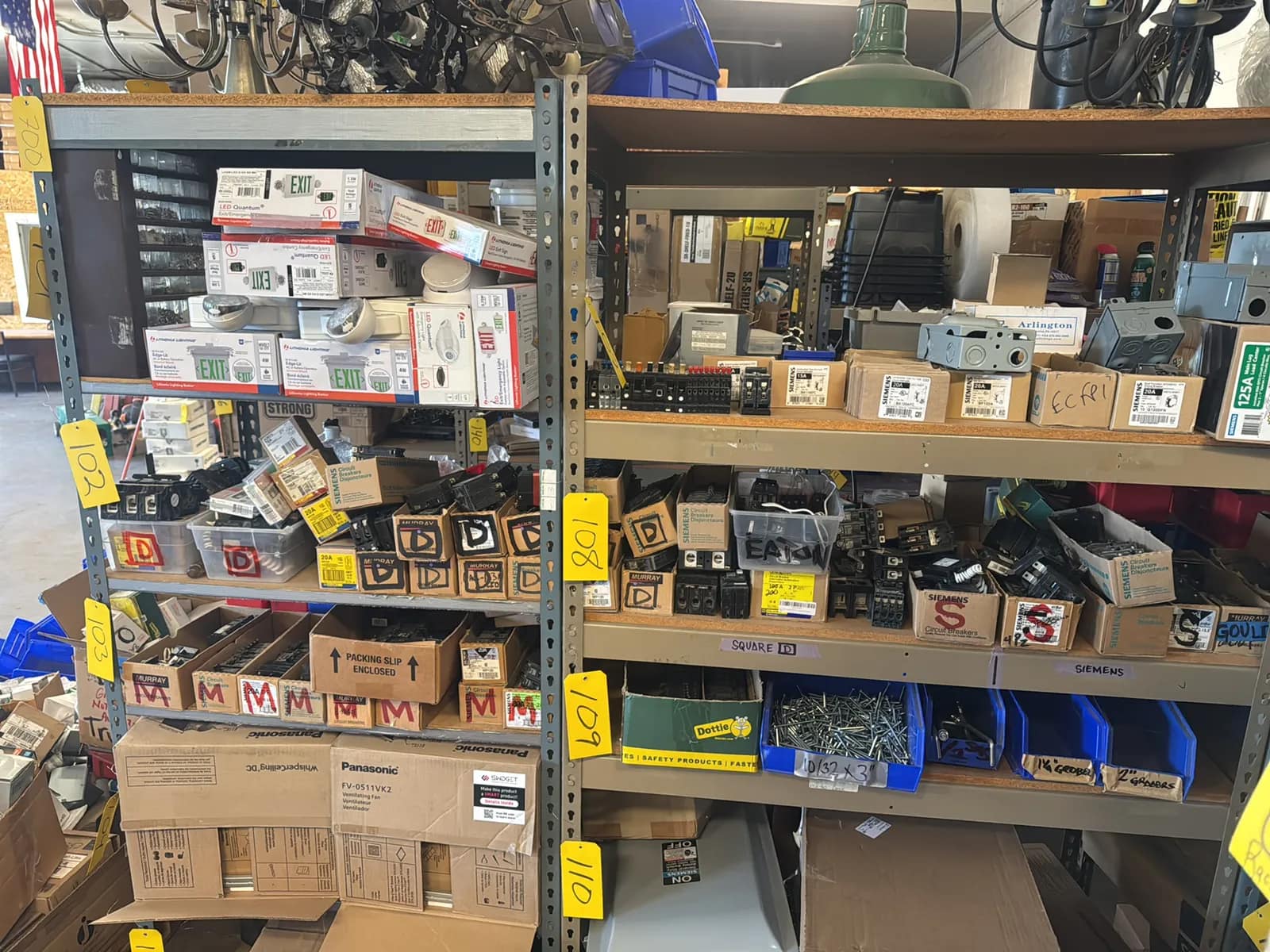 (3) Adjustable Metal Shelving Units (Contents Not Included), photo 8 of 8