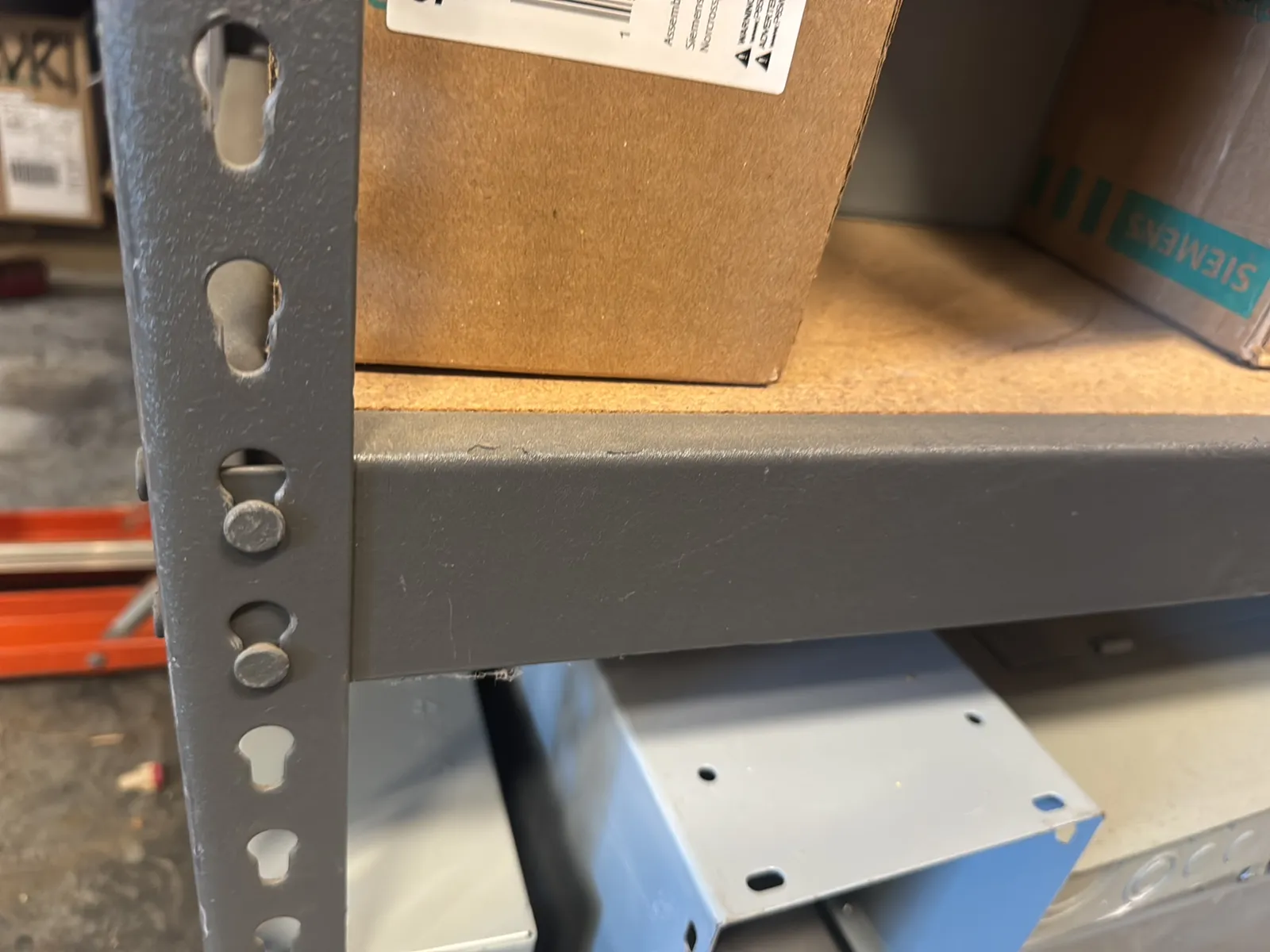 (2) Adjustable Metal Shelving Units (Contents Not Included), photo 7 of 8