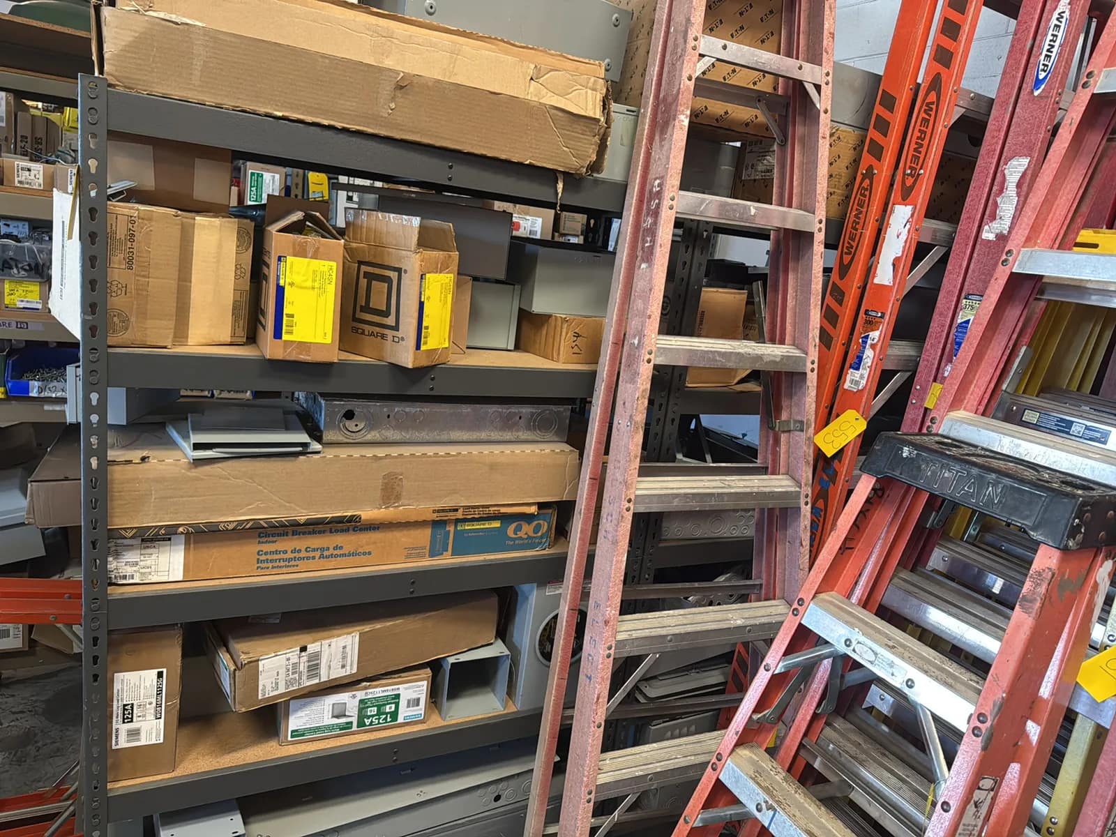 (2) Adjustable Metal Shelving Units (Contents Not Included), photo 5 of 8