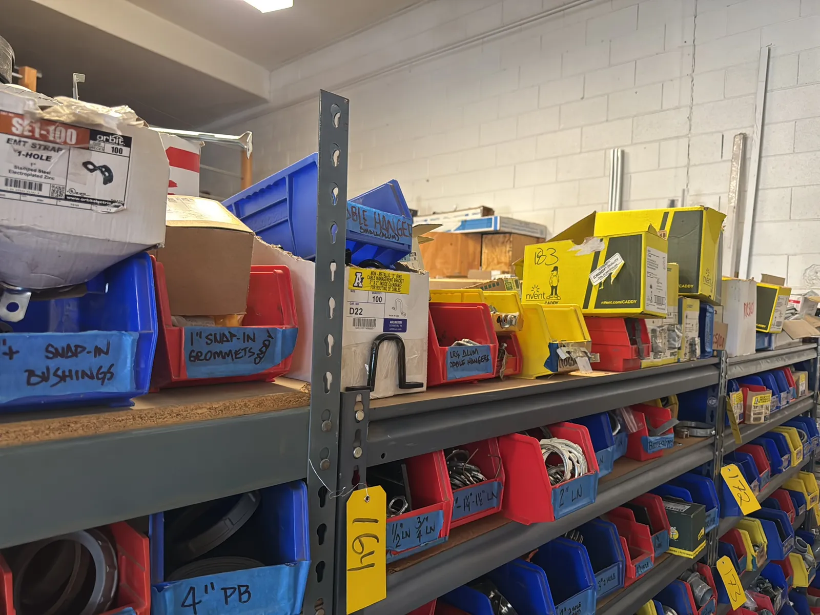 (4) Adjustable Metal Shelving Units(contents Not Included), photo 4 of 7