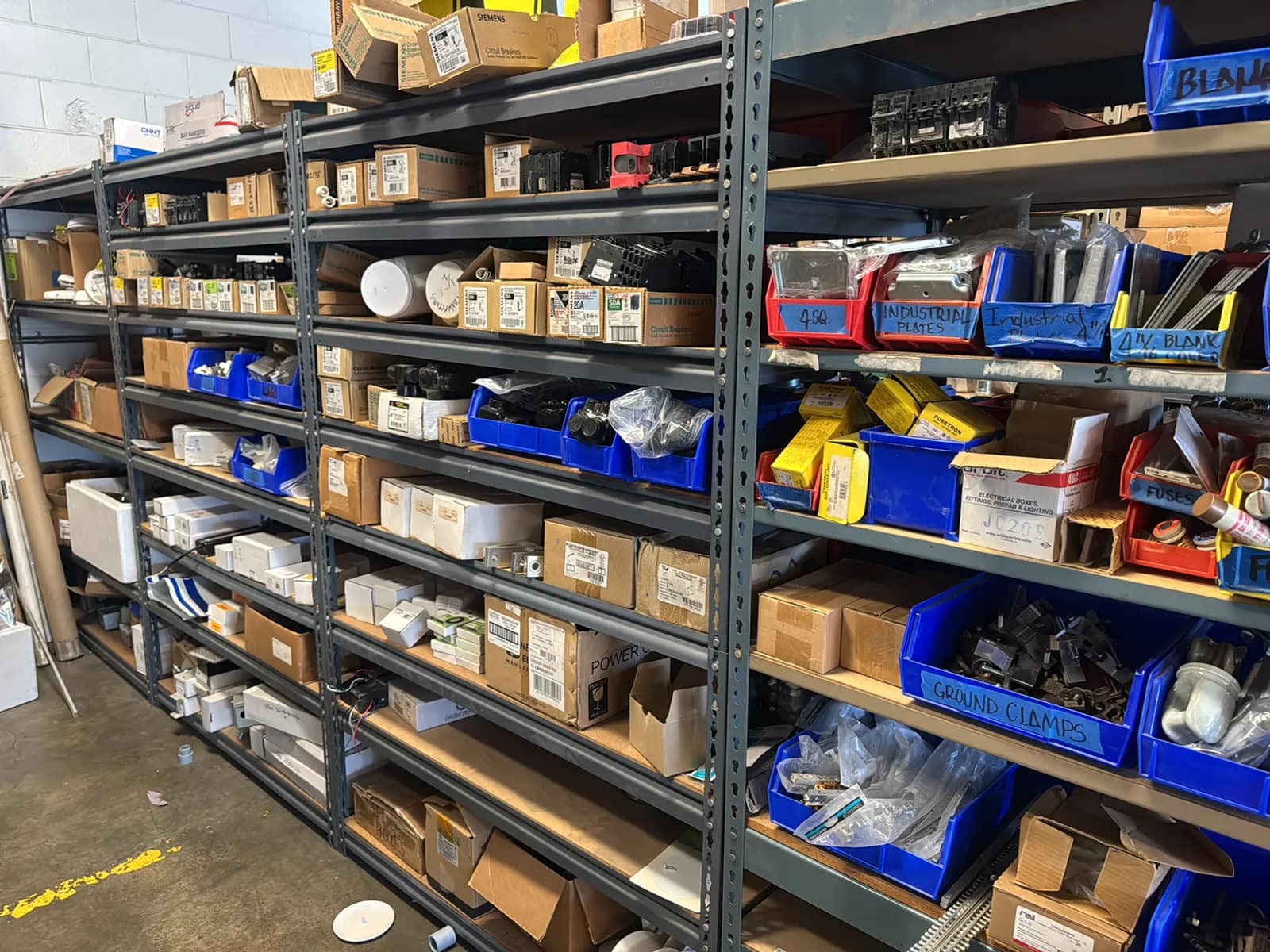 (4) Adjustable Metal Shelving Units(contents Not Included), photo 7 of 7