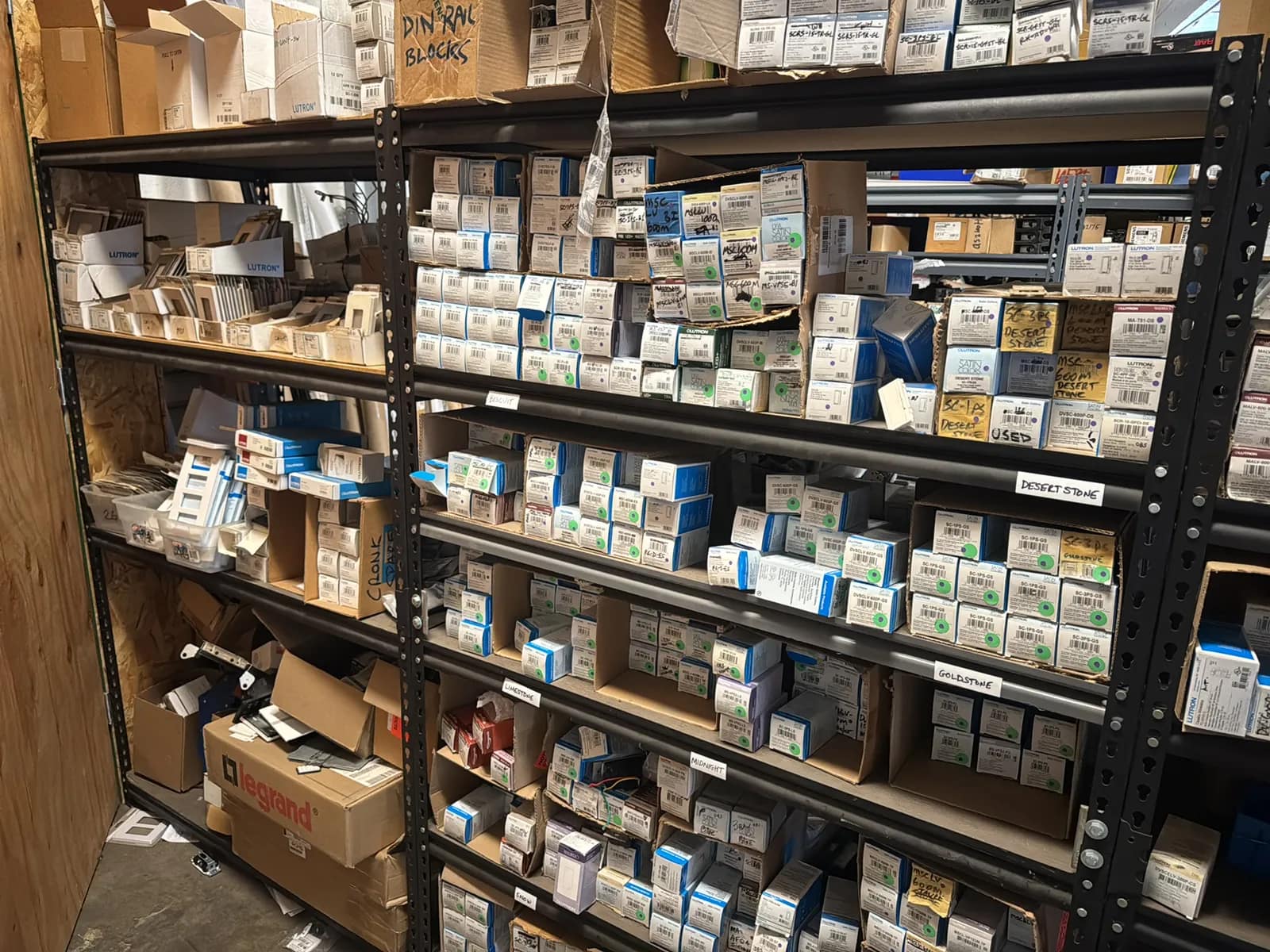 (3) Adjustable Metal Shelving Units (Contents Not Included), photo 7 of 7