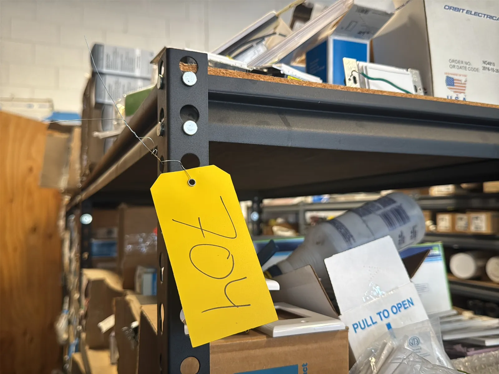 (3) Adjustable Metal Shelving Units (Contents Not Included), photo 4 of 7