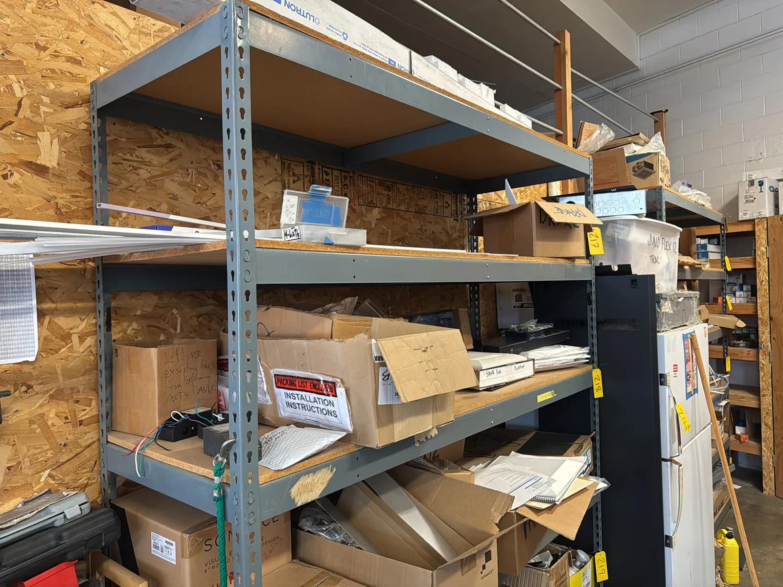 (2) Adjustable Metal Shelving Units (Contents Not Included), photo 4 of 5