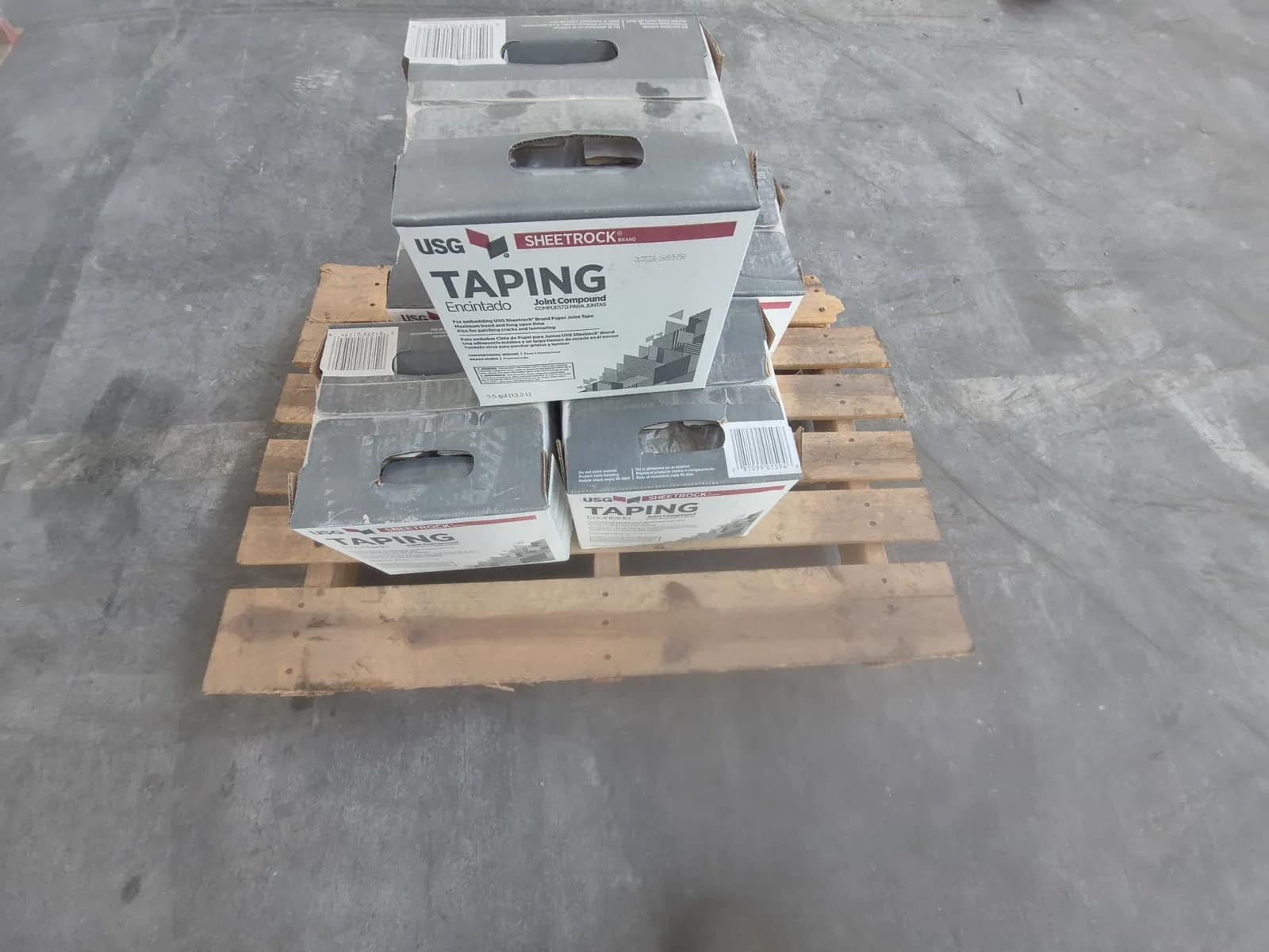 (5) Boxes, Sheetrock Taping Joint Compound, photo 5 of 5