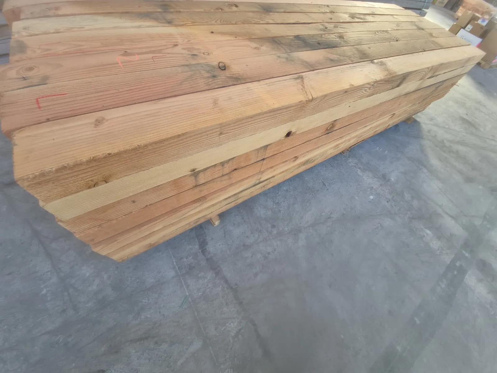 (1) Bundle Of Rustic Wooden Planks, photo 2 of 5