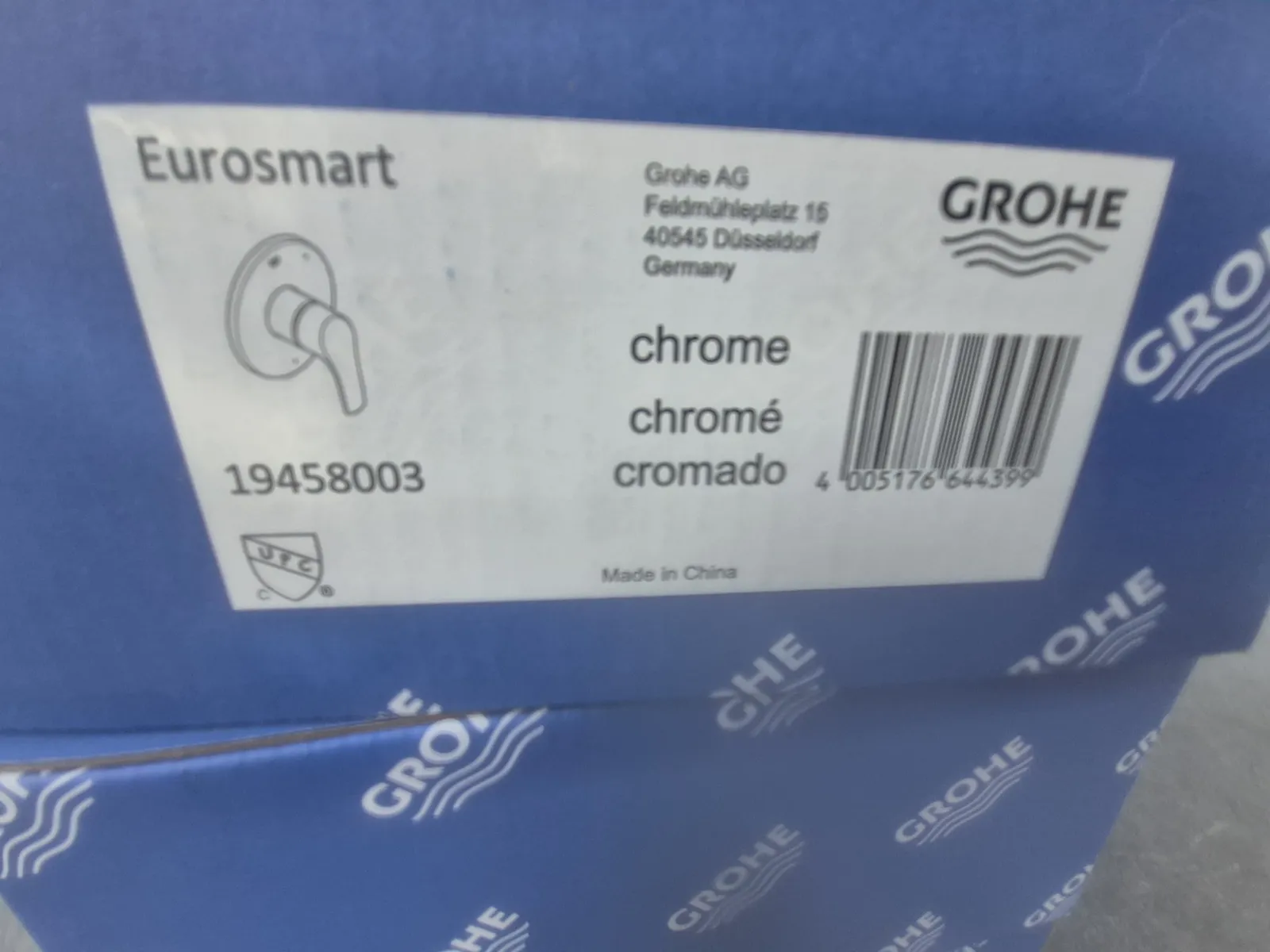 (4) Grohe, Eurosmart, Shower Trim Components, photo 4 of 4