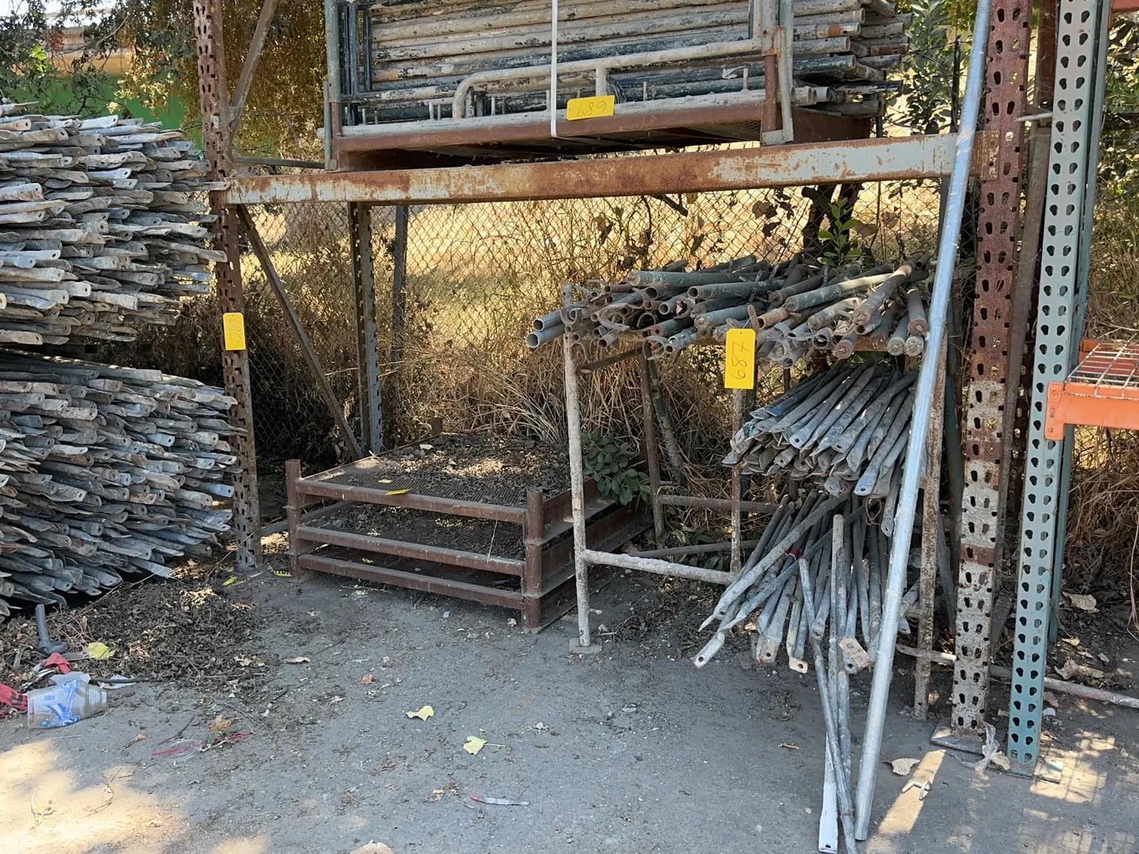 (1) Section Of 12' Tall Pallet Racking (Contents NOT Included), photo 3 of 4
