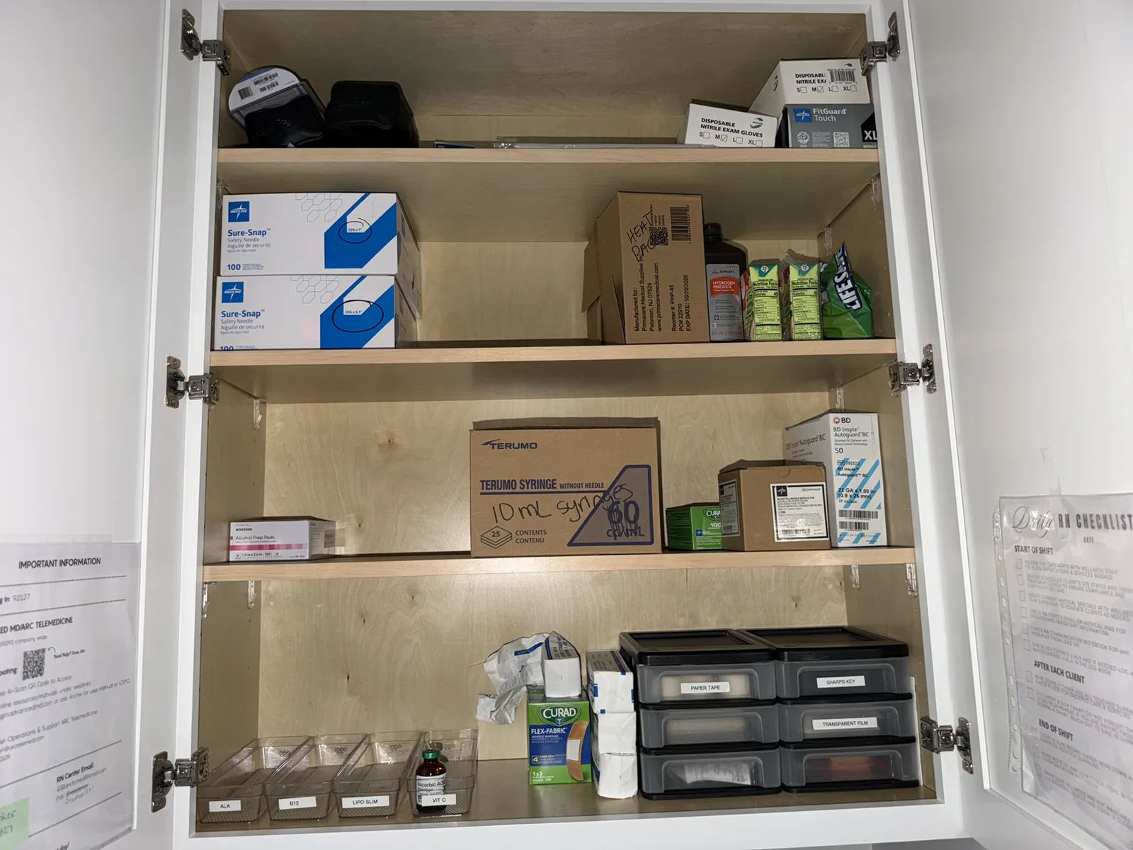 Contents of Room: Medical Supplies and Fridge, photo 7 of 16