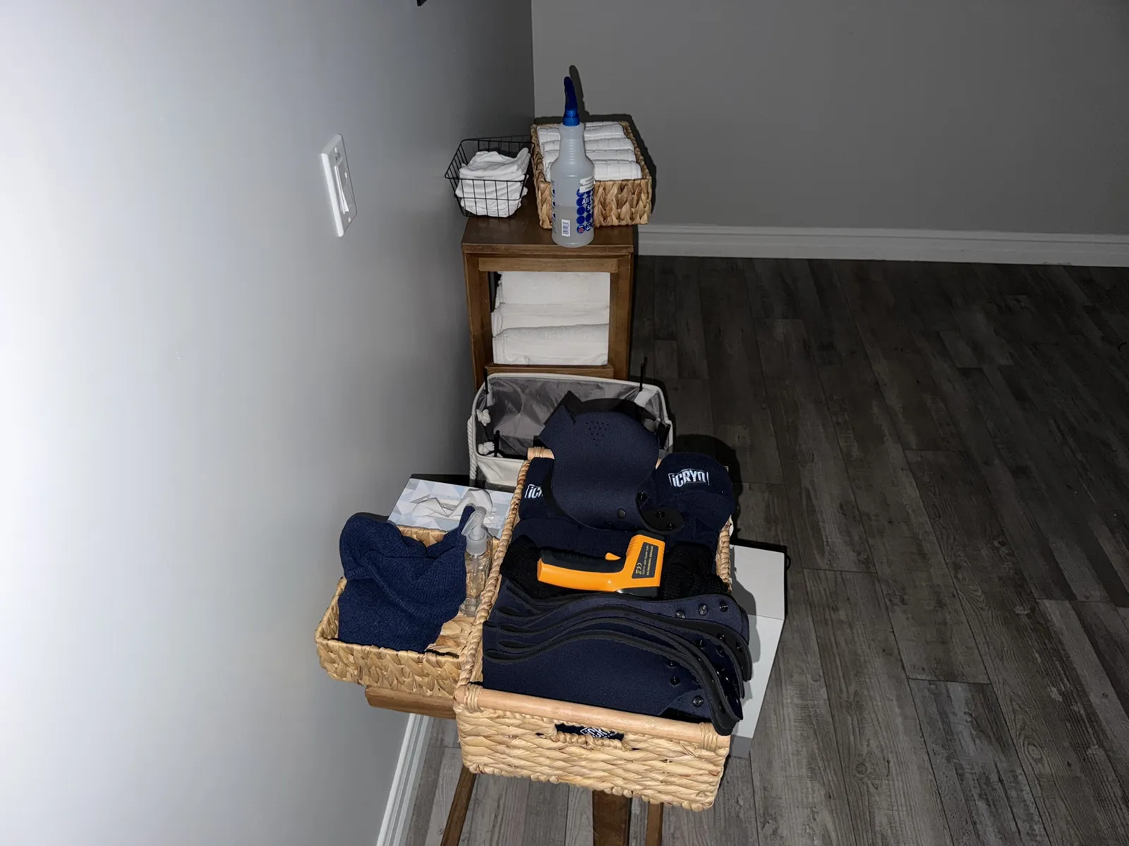 Sauna And Cryo Towels And Socks with Shelves and More, photo 4 of 4